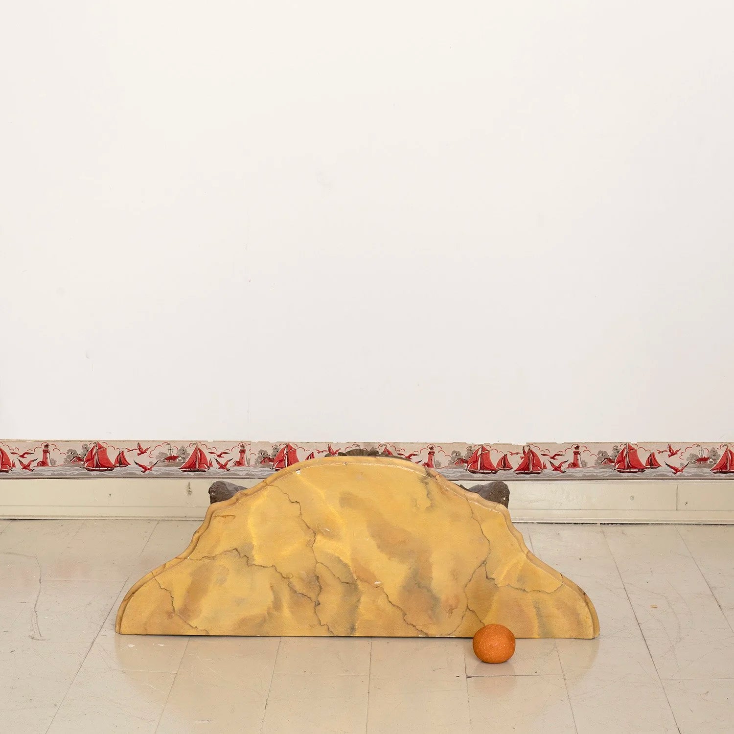 18TH CENTURY ITALIAN PAINTED CONSOLE