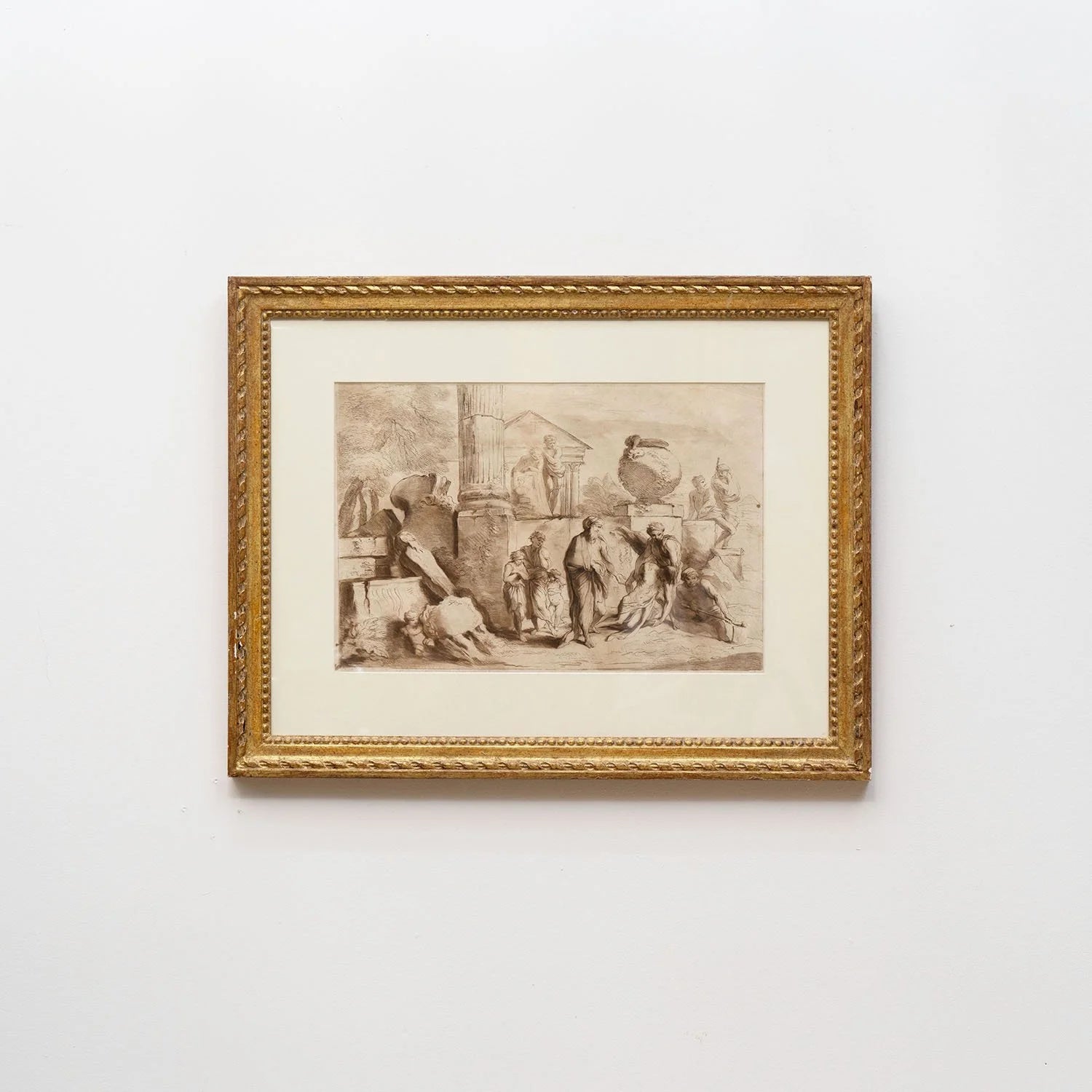 18TH CENTURY ETCHING BY FRANCESCO BARTOLOZZI II