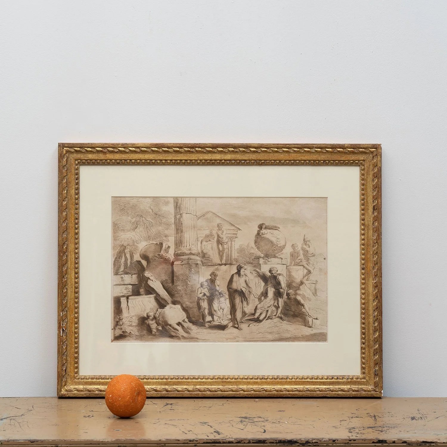 18TH CENTURY ETCHING BY FRANCESCO BARTOLOZZI II