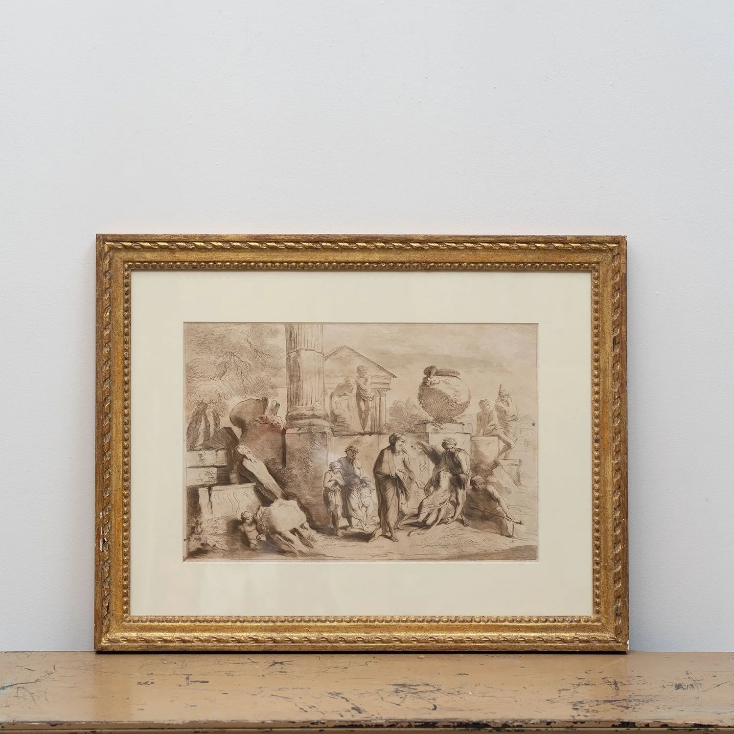 18TH CENTURY ETCHING BY FRANCESCO BARTOLOZZI II