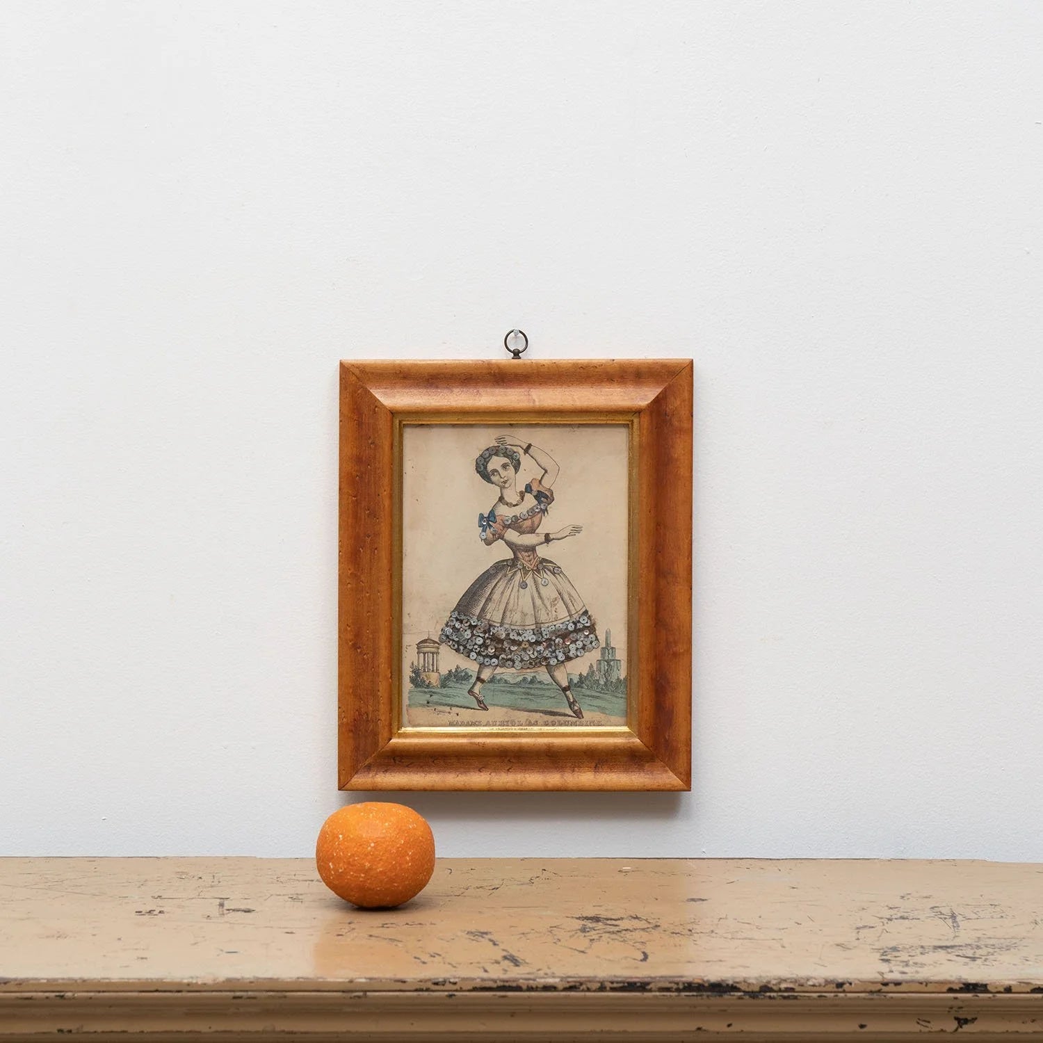 GROUP OF 9 TINSEL PAINTINGS