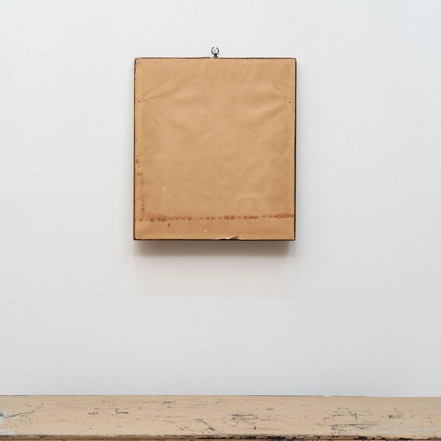 GROUP OF 9 TINSEL PAINTINGS