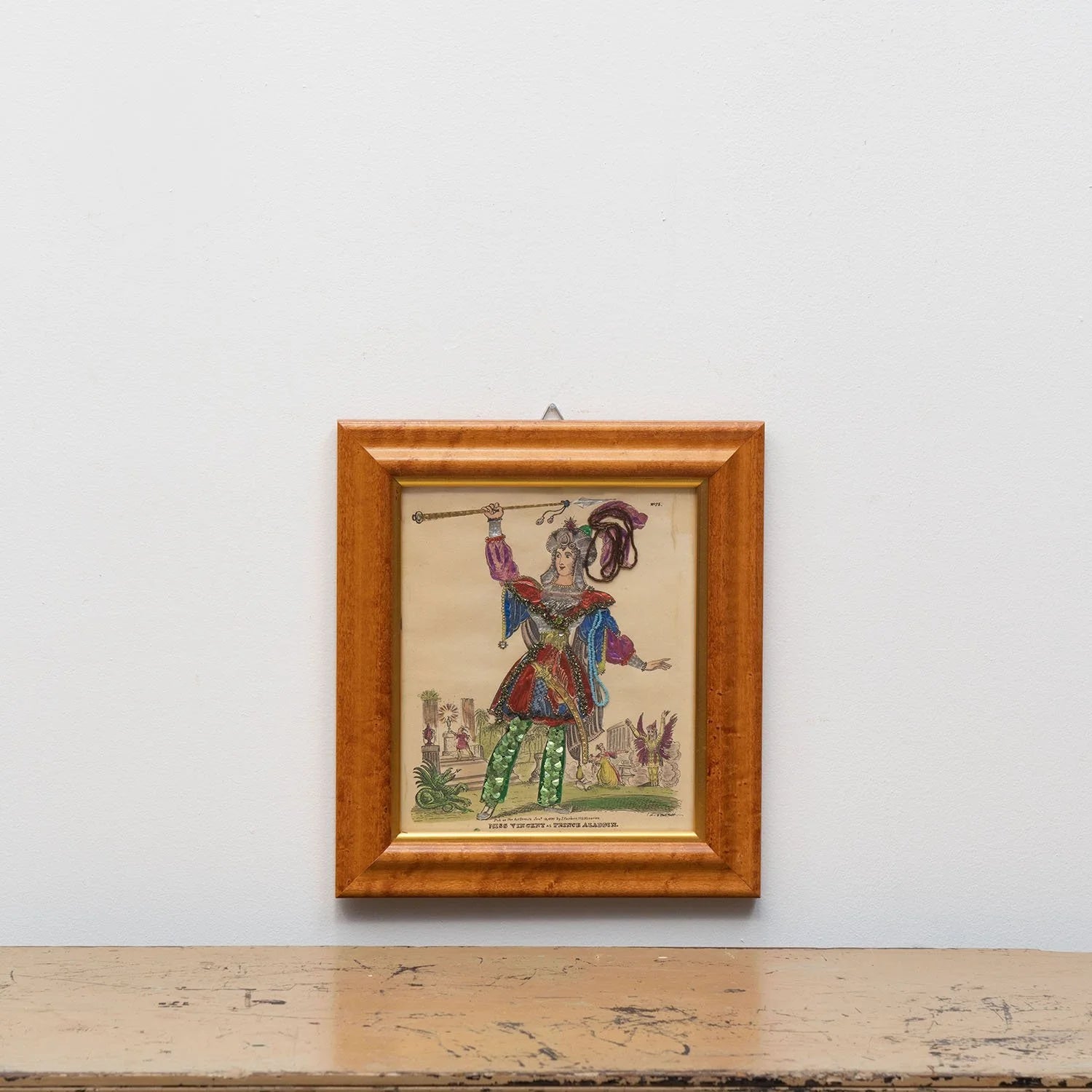 GROUP OF 9 TINSEL PAINTINGS