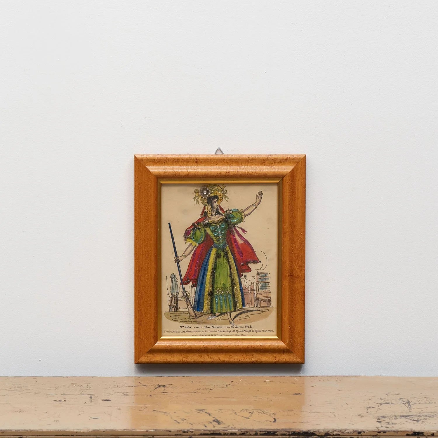 GROUP OF 9 TINSEL PAINTINGS