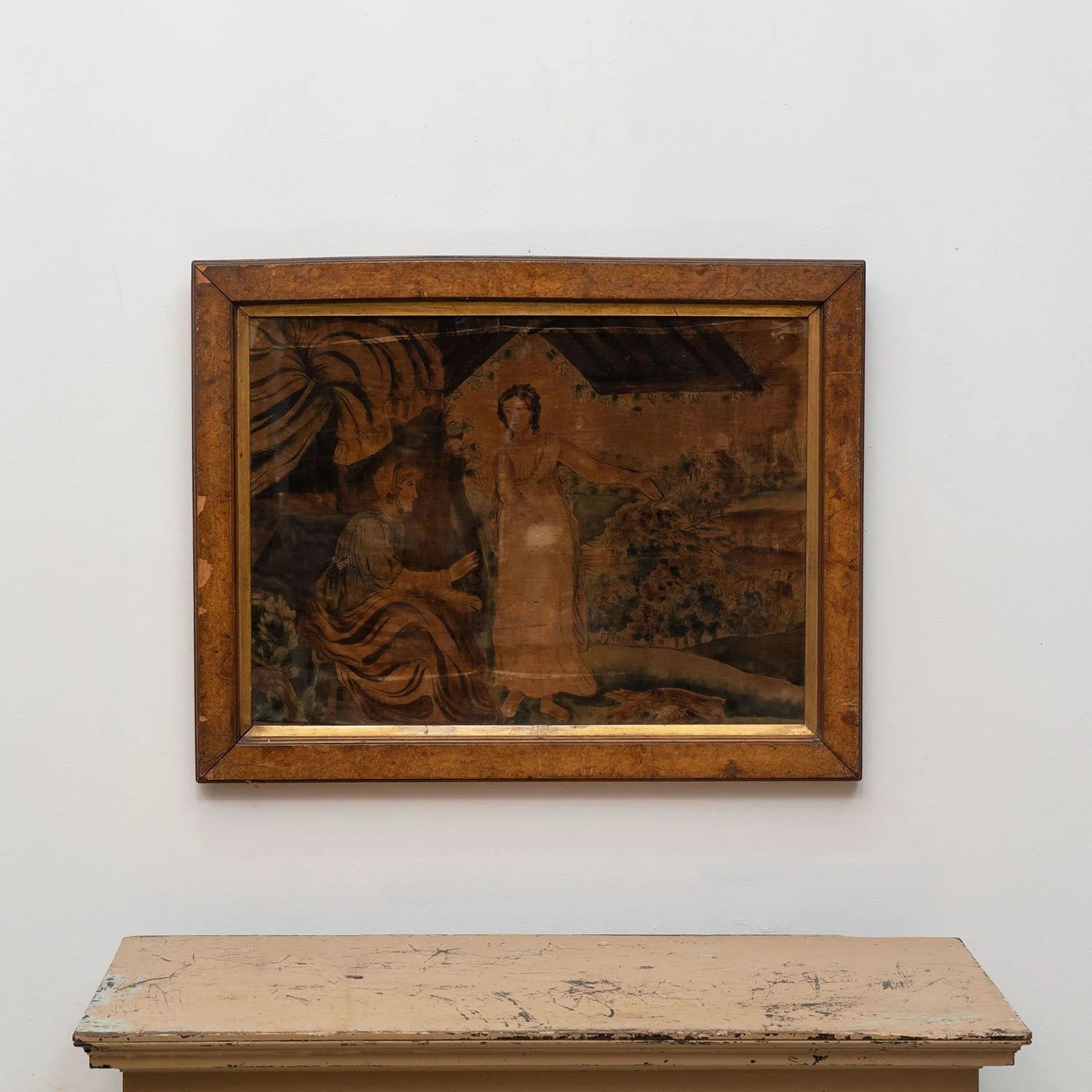 AMERICAN FOLK ART THEOREM PAINTING II