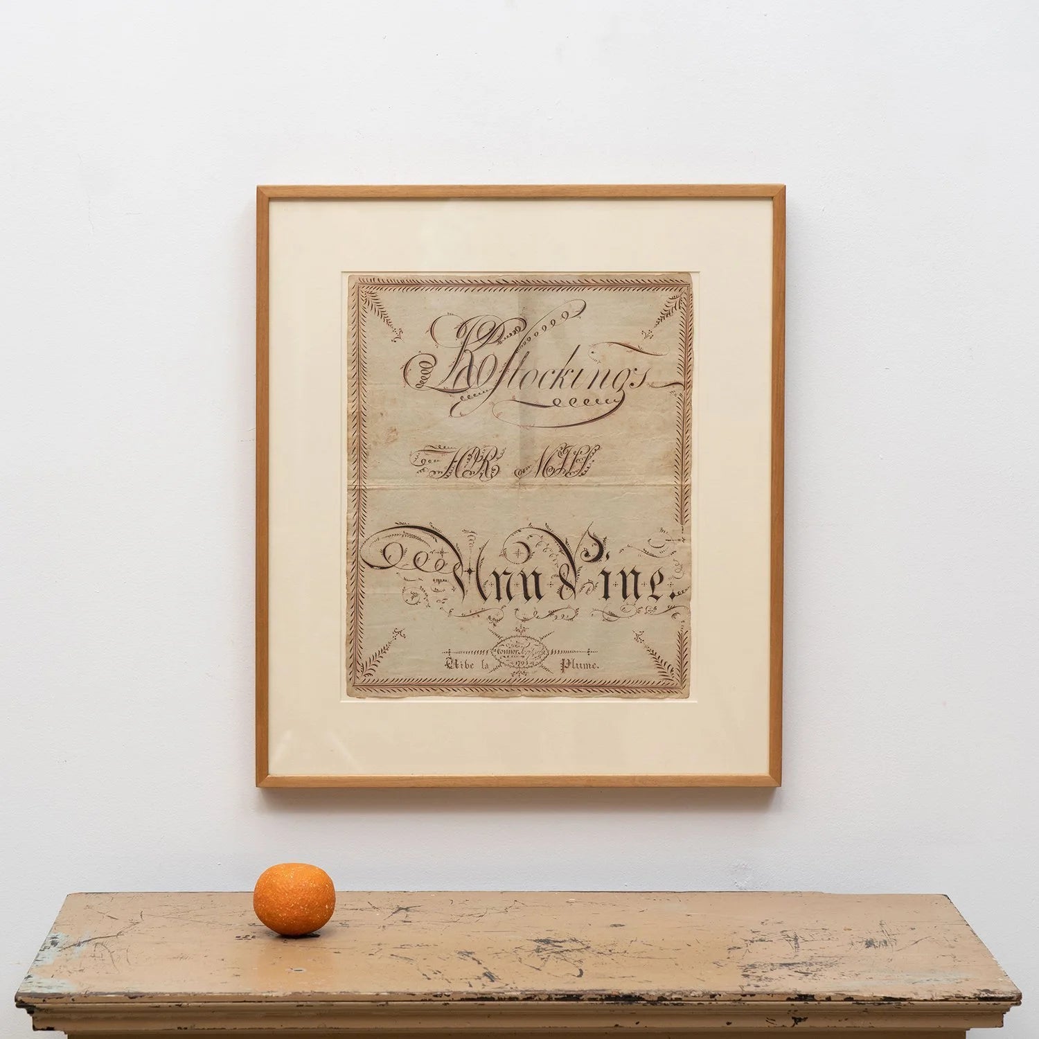 EARLY AMERICAN PENNSYLVANIA DUTCH FRAKTUR ART, 1794