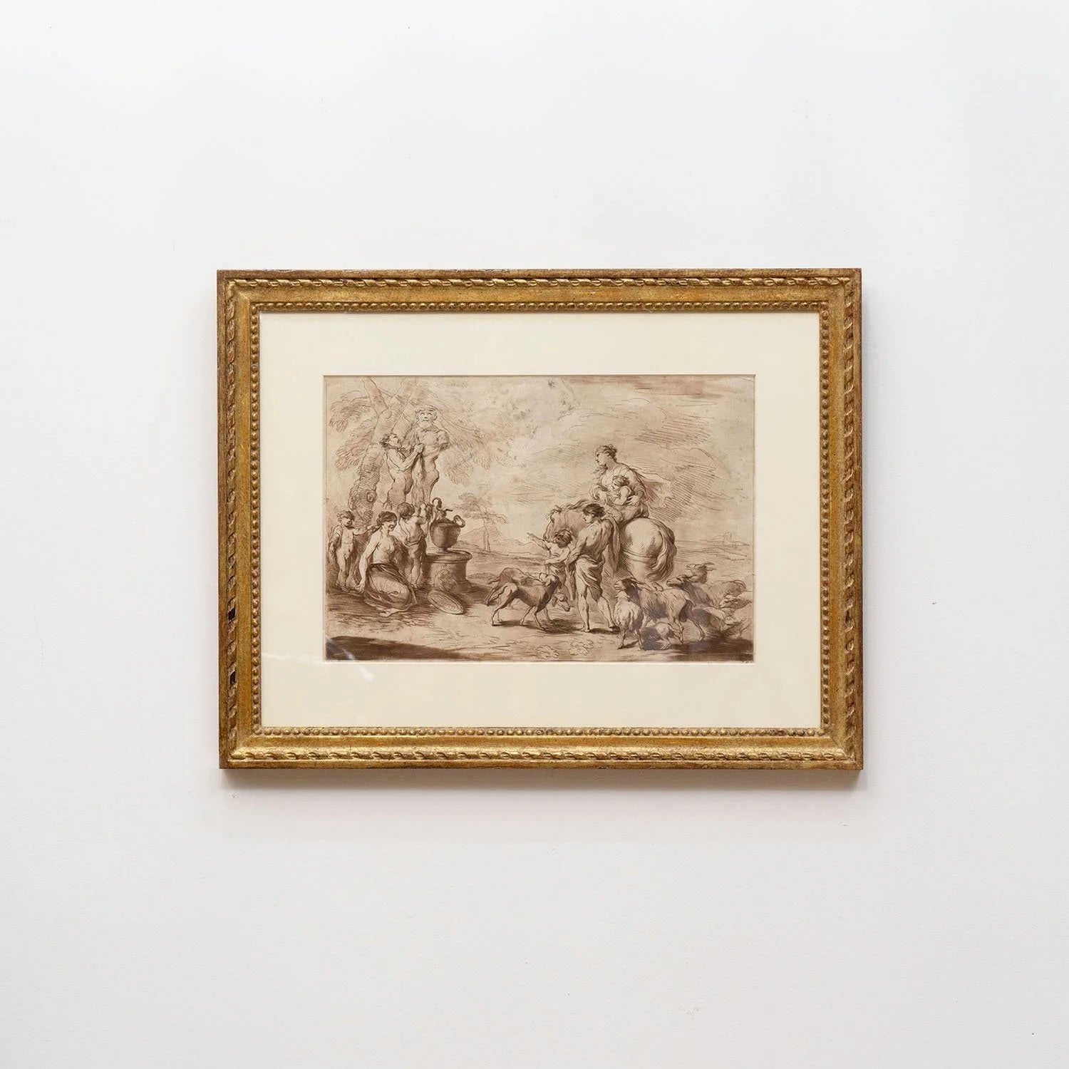 18TH CENTURY ETCHING BY FRANCESCO BARTOLOZZI I