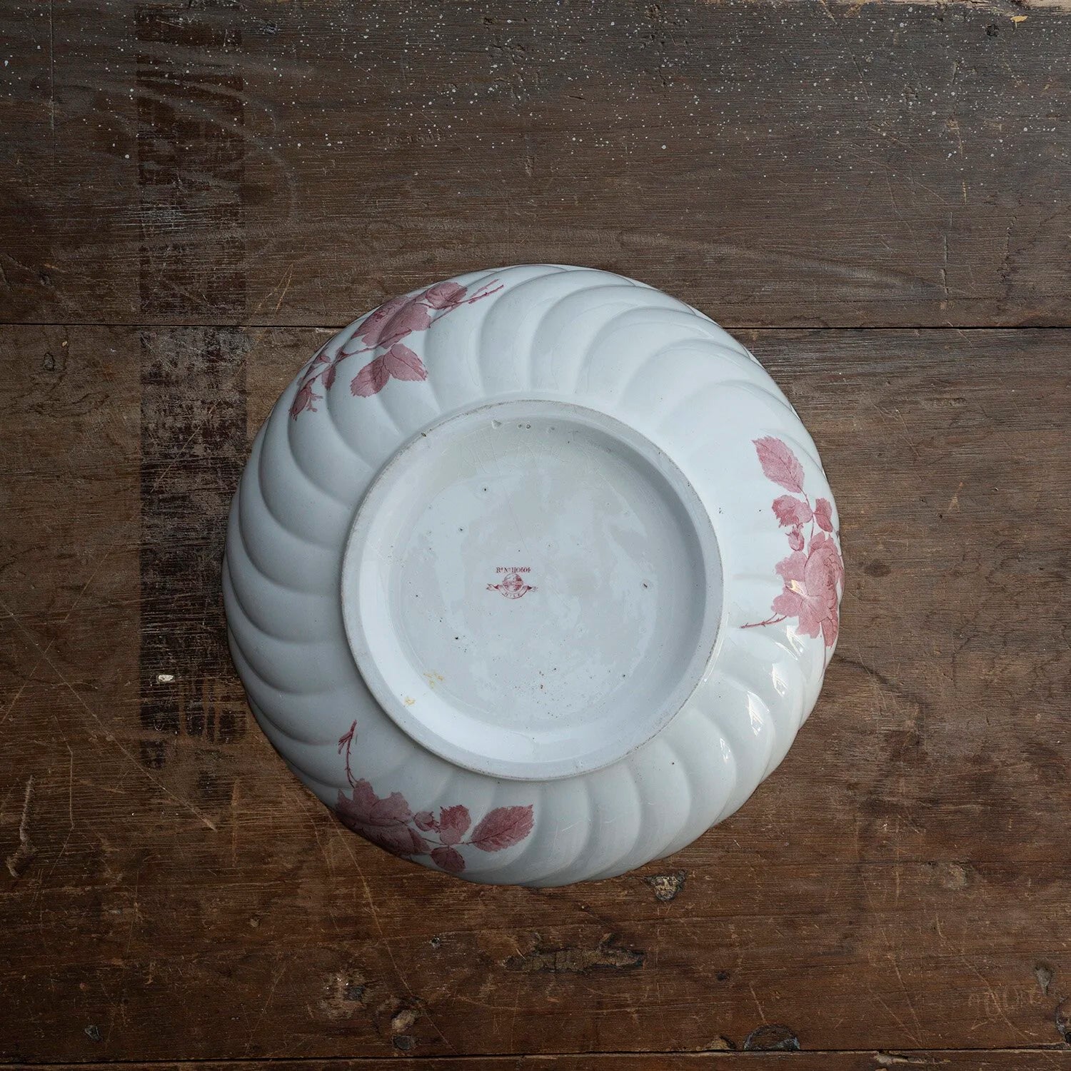 AESTHETIC MOVEMENT MINTONS TRANSFERWARE LARGE BOWL