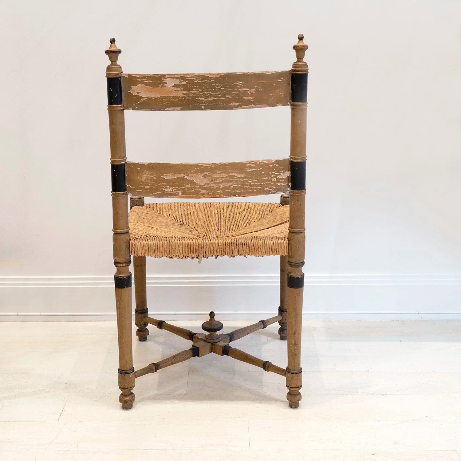 AMERICAN EMPIRE PAINTED SIDE CHAIR