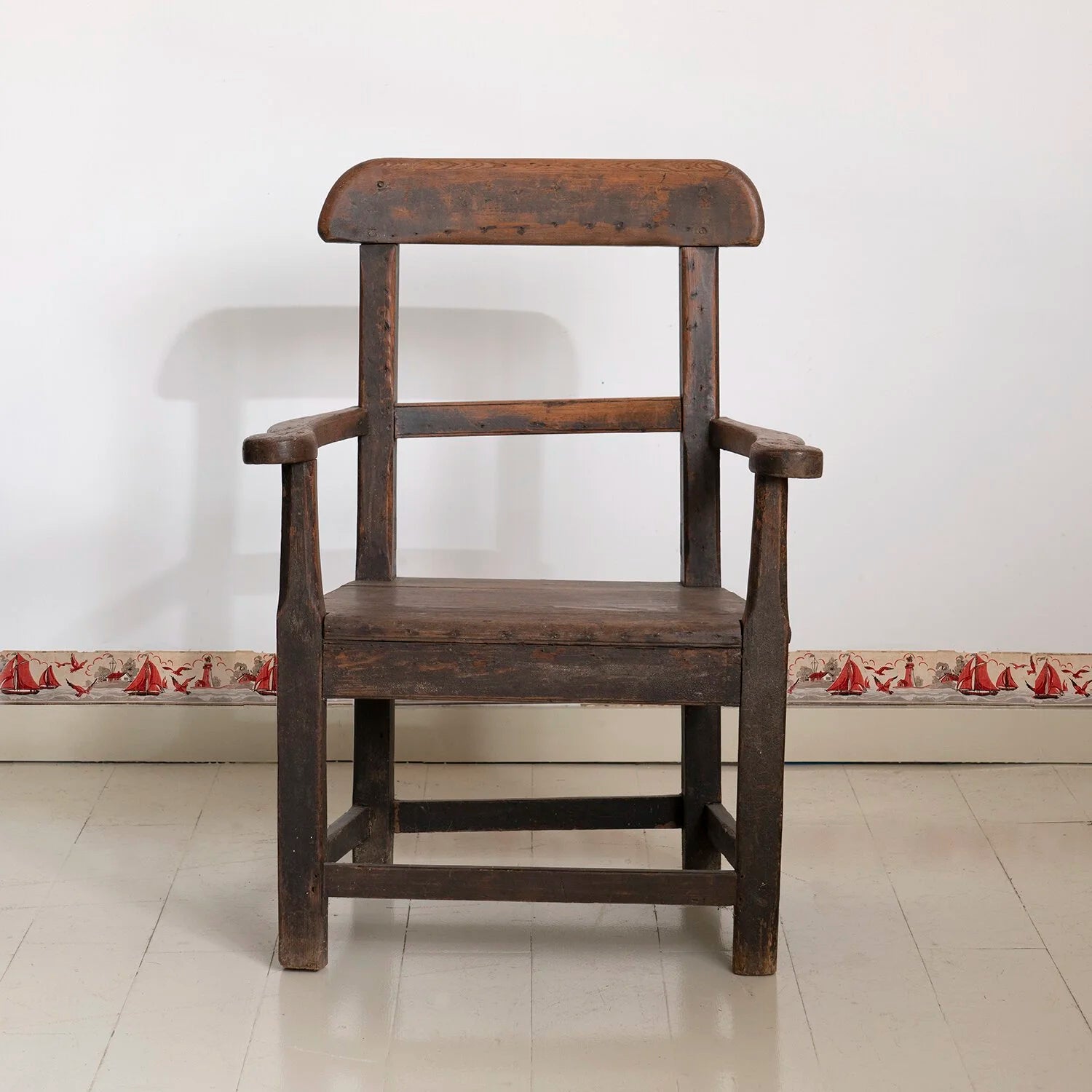 ANTIQUE IRISH ARMCHAIR