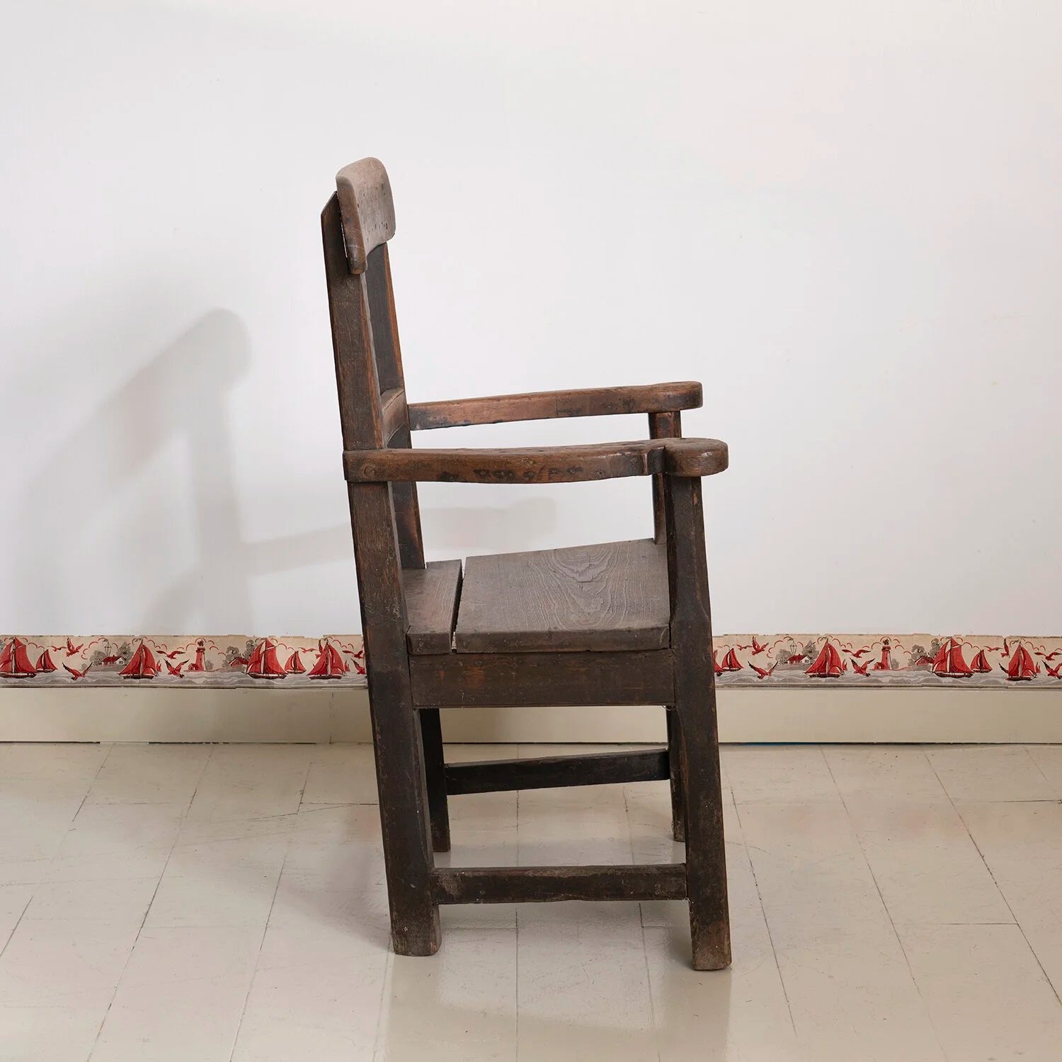 ANTIQUE IRISH ARMCHAIR