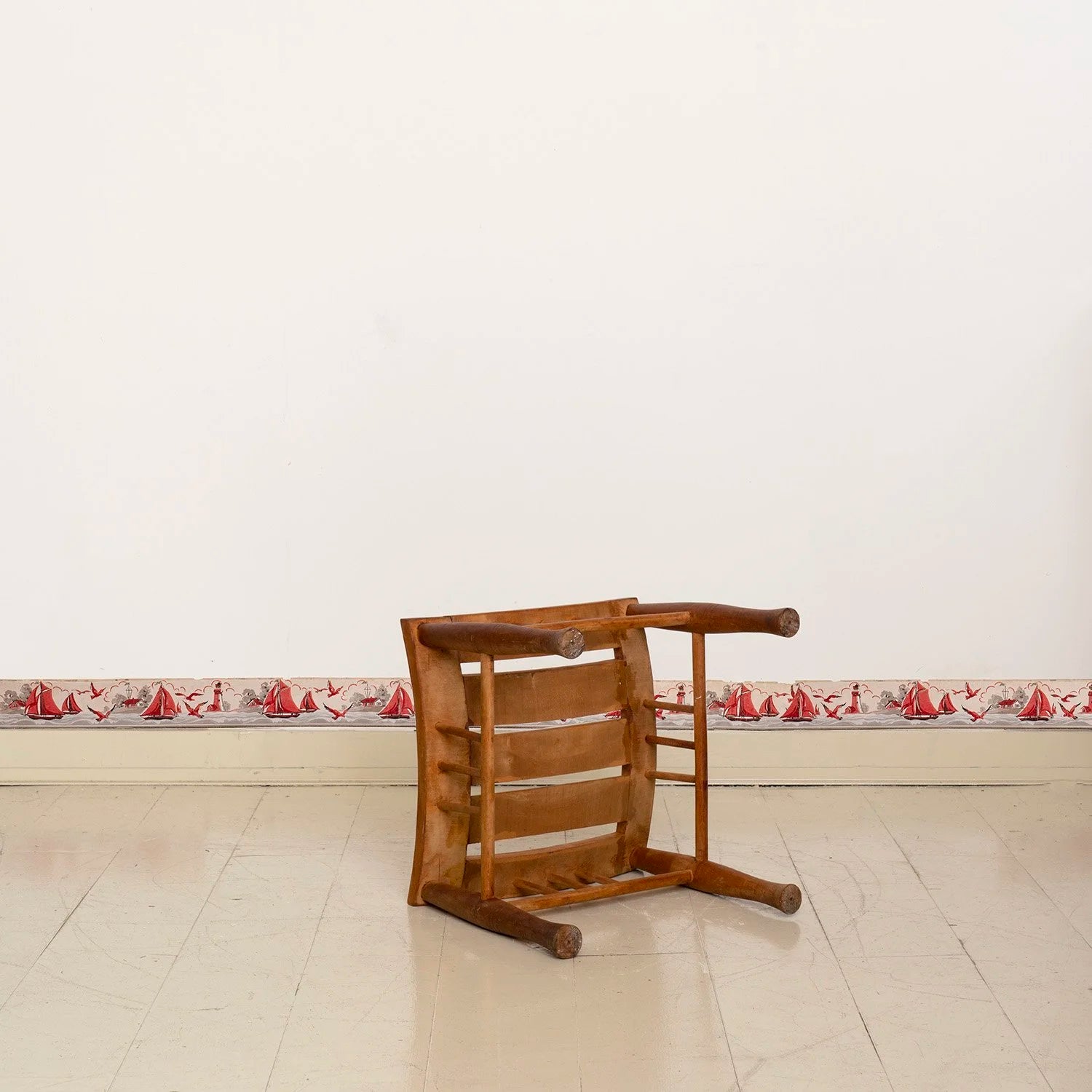 ANTIQUE THEBES STOOL