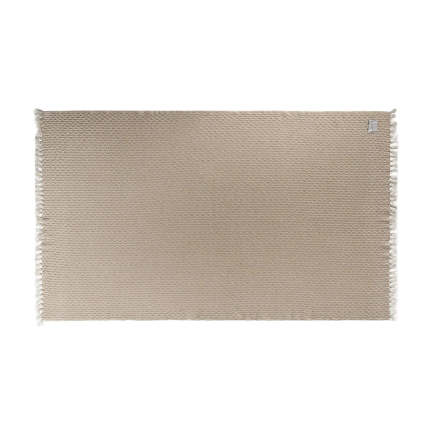 ARAN FRINGE Cashmere Blanket