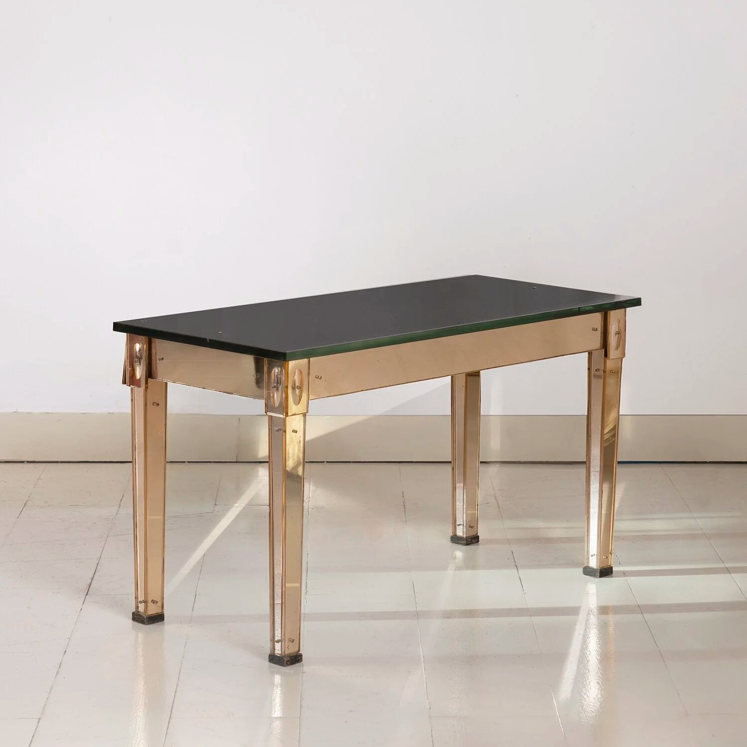 ART DECO MIRRORED COFFEE TABLE