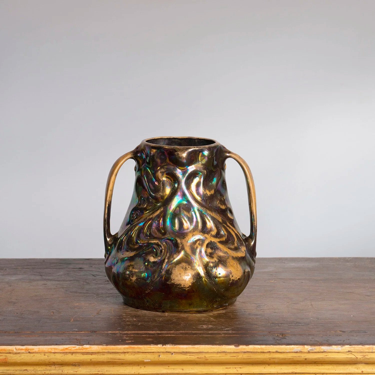 ARTS AND CRAFTS LUSTERWARE VASE