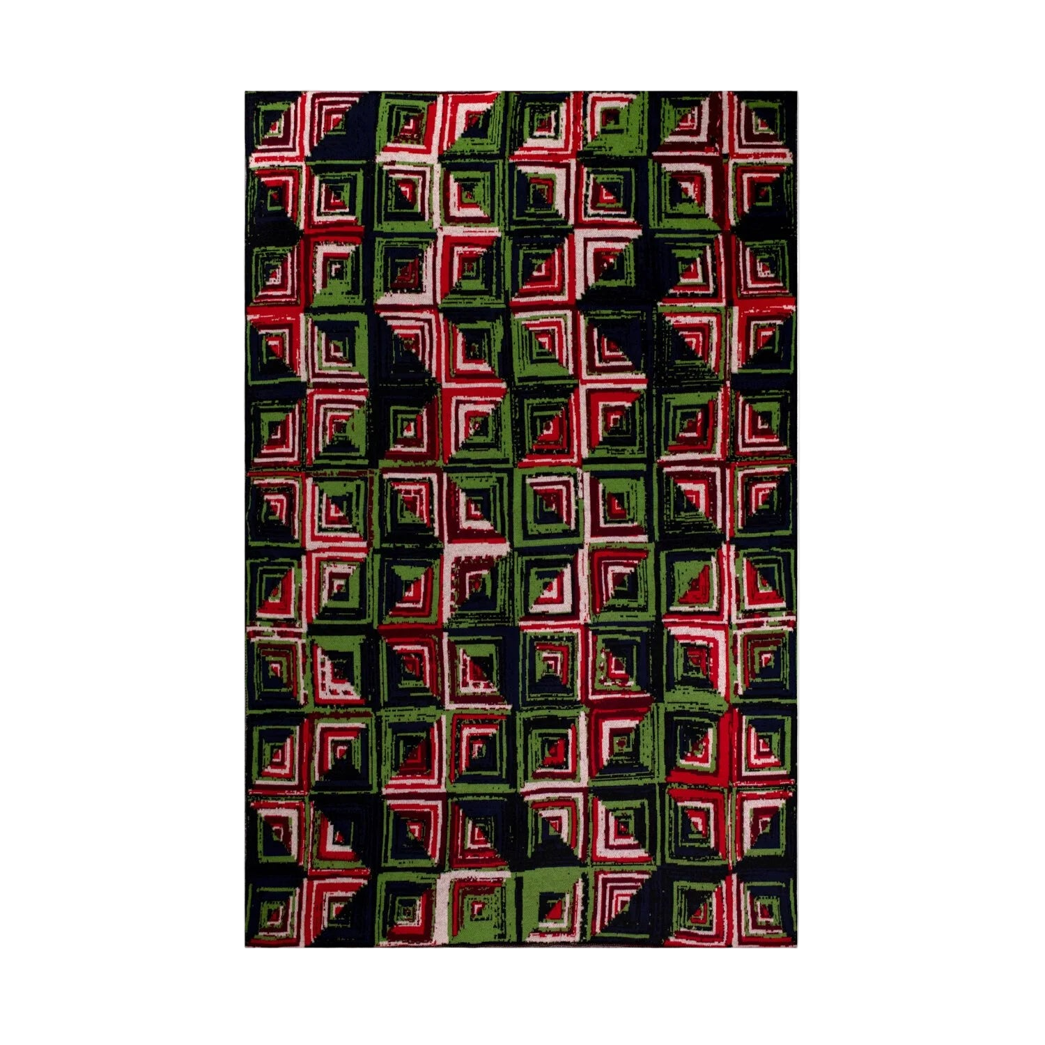 BARN RAISING Cashmere Blanket