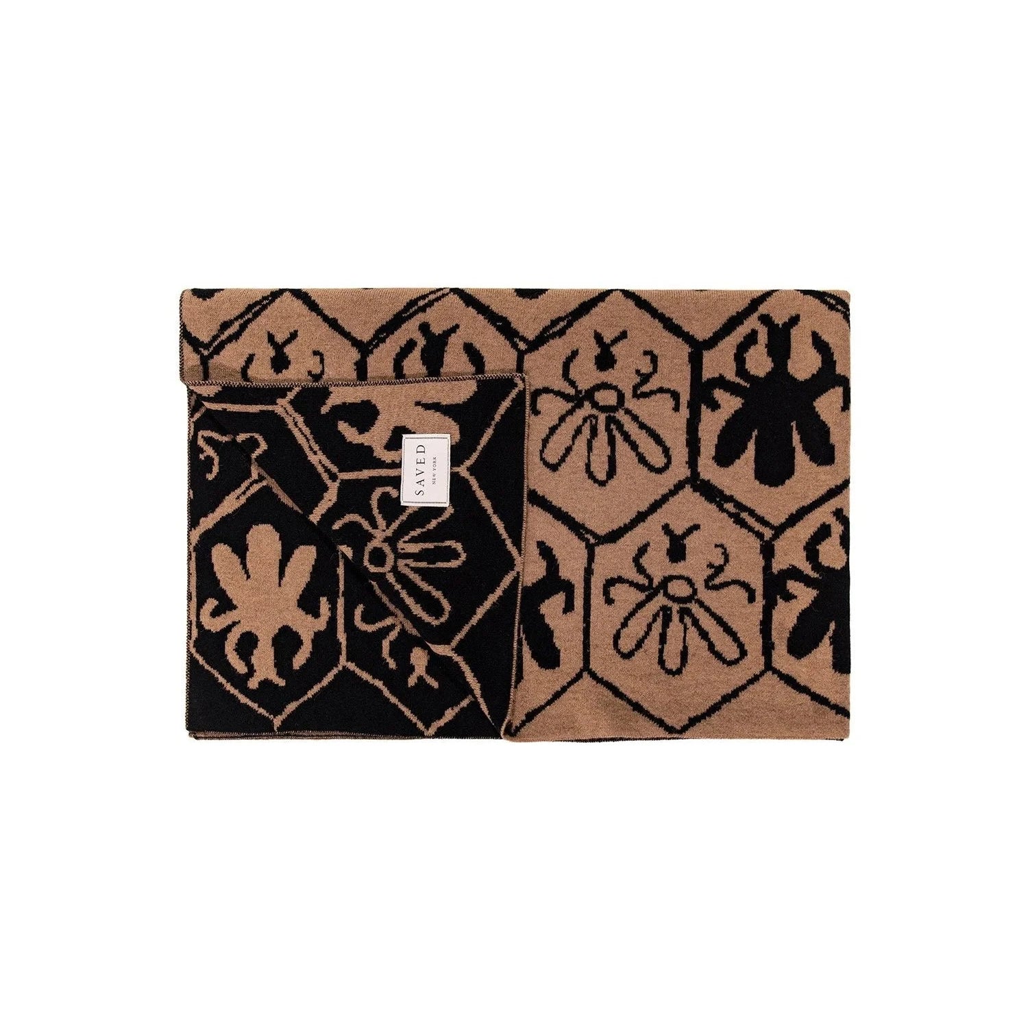 "Bees" Cashmere Blankets