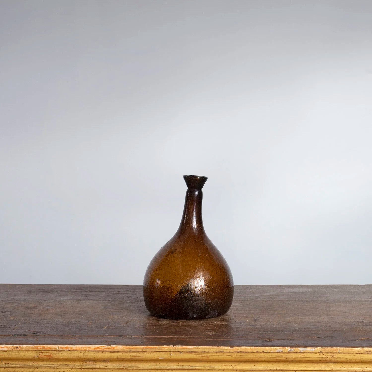 BLOWN GLASS BOTTLE