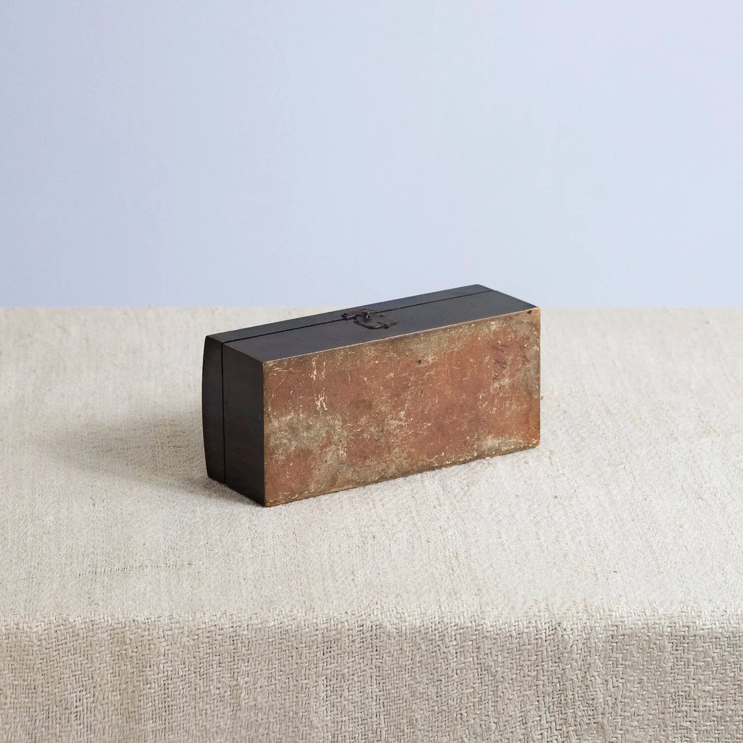 BIEDERMEIER SEWING BOX WITH IVORY TOOL