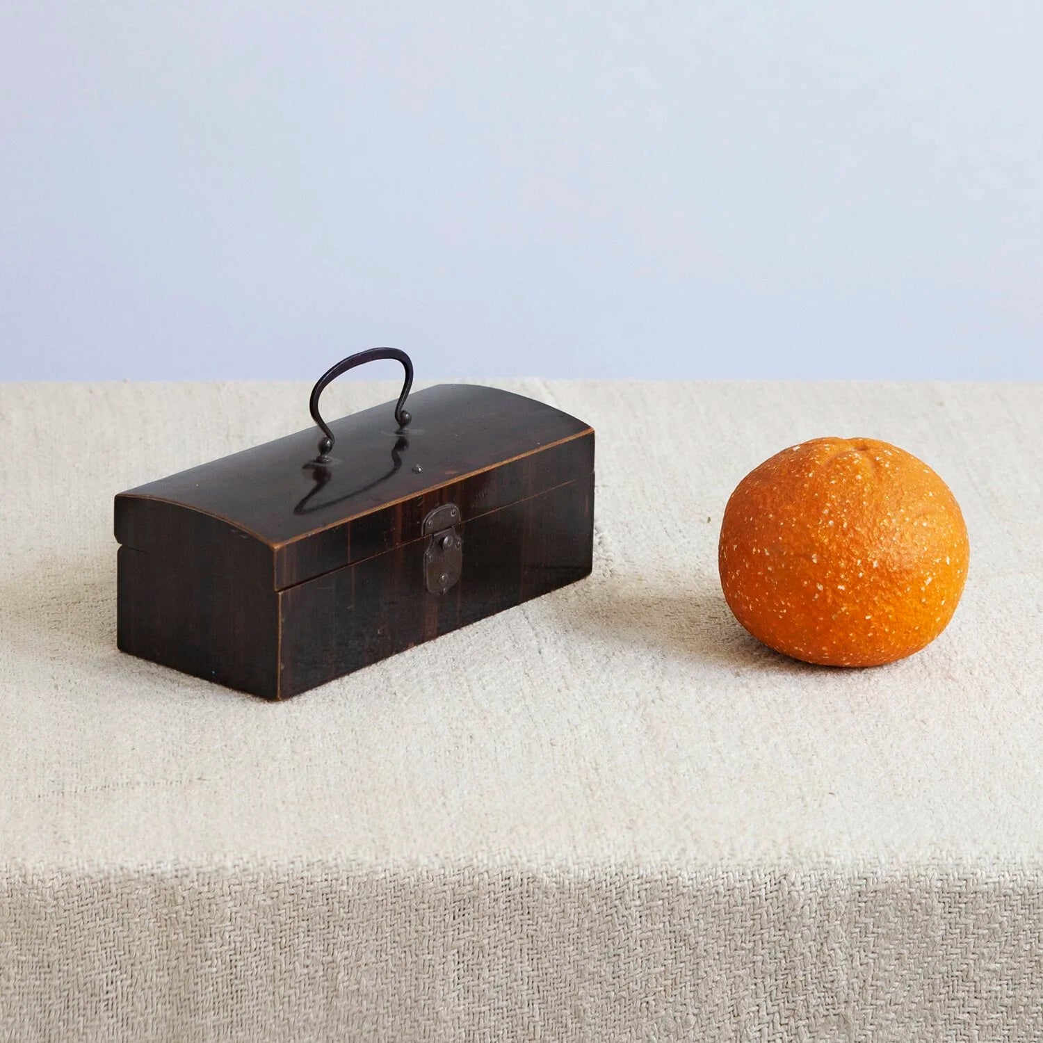 BIEDERMEIER SEWING BOX WITH IVORY TOOL