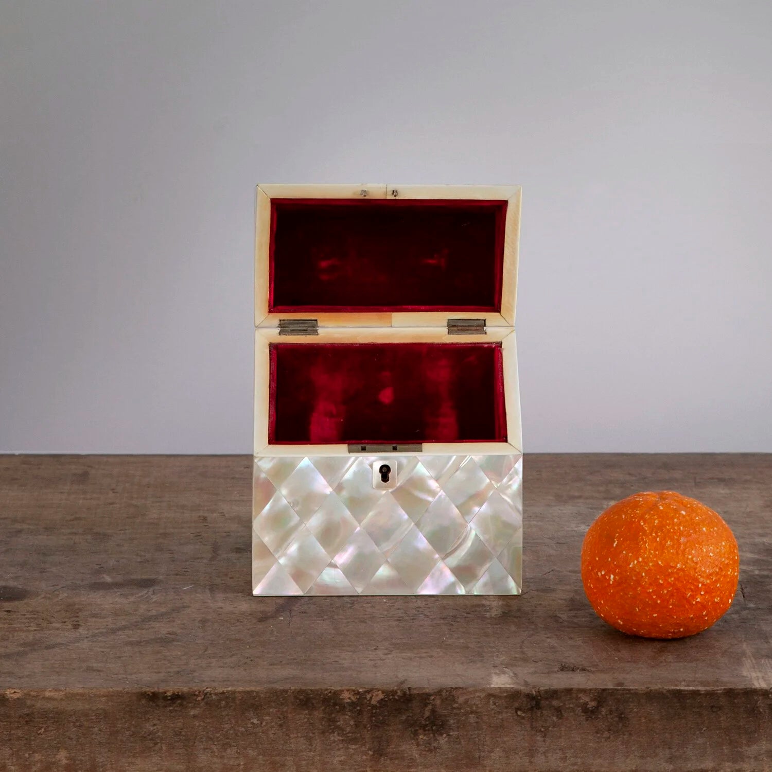 MOTHER OF PEARL INLAY BOX