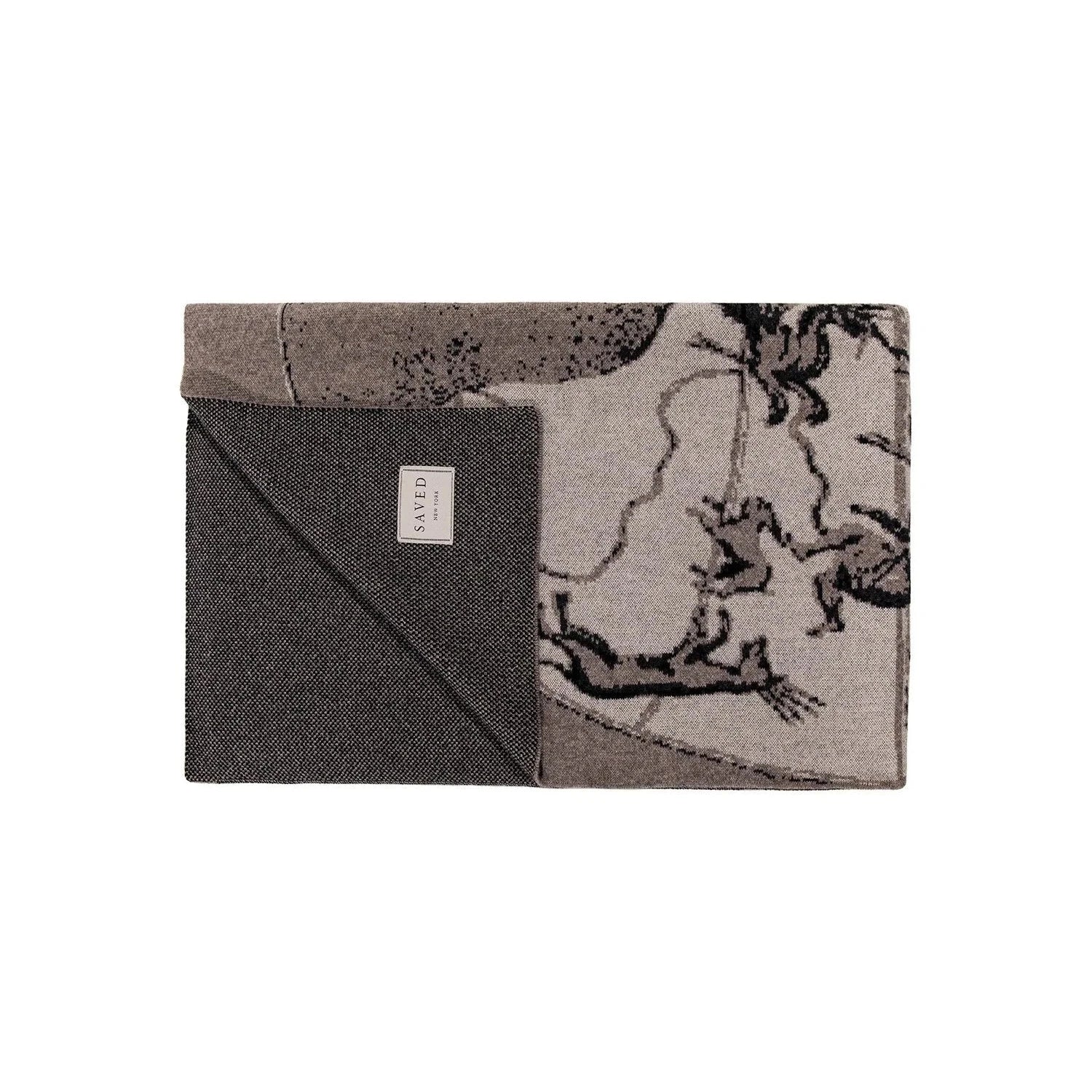 CELESTIAL GLOBE Cashmere Blanket
