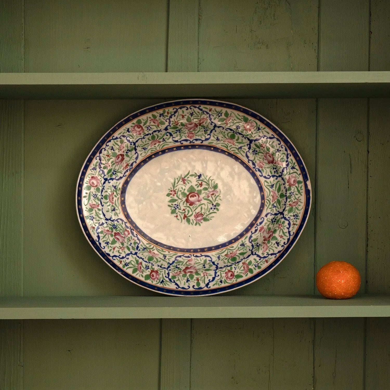 CHINESE EXPORT PLATTER FOR THE OTTOMAN MARKET