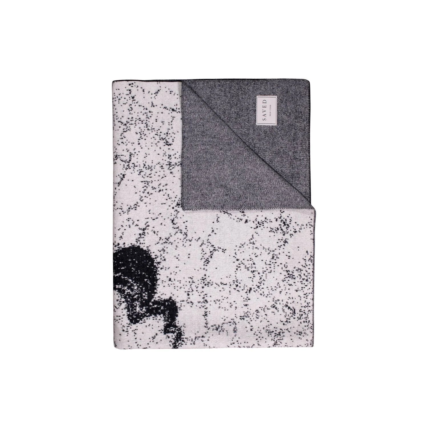 "CRAQUELURE" Cashmere Blanket