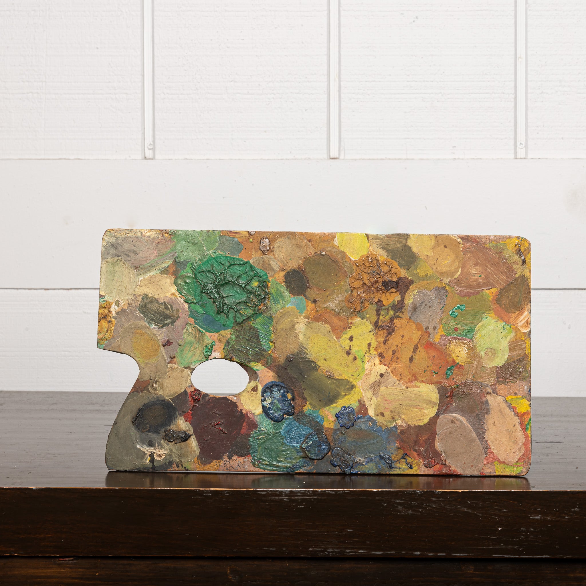 Early 20th Century Painter’s Palette in Wood