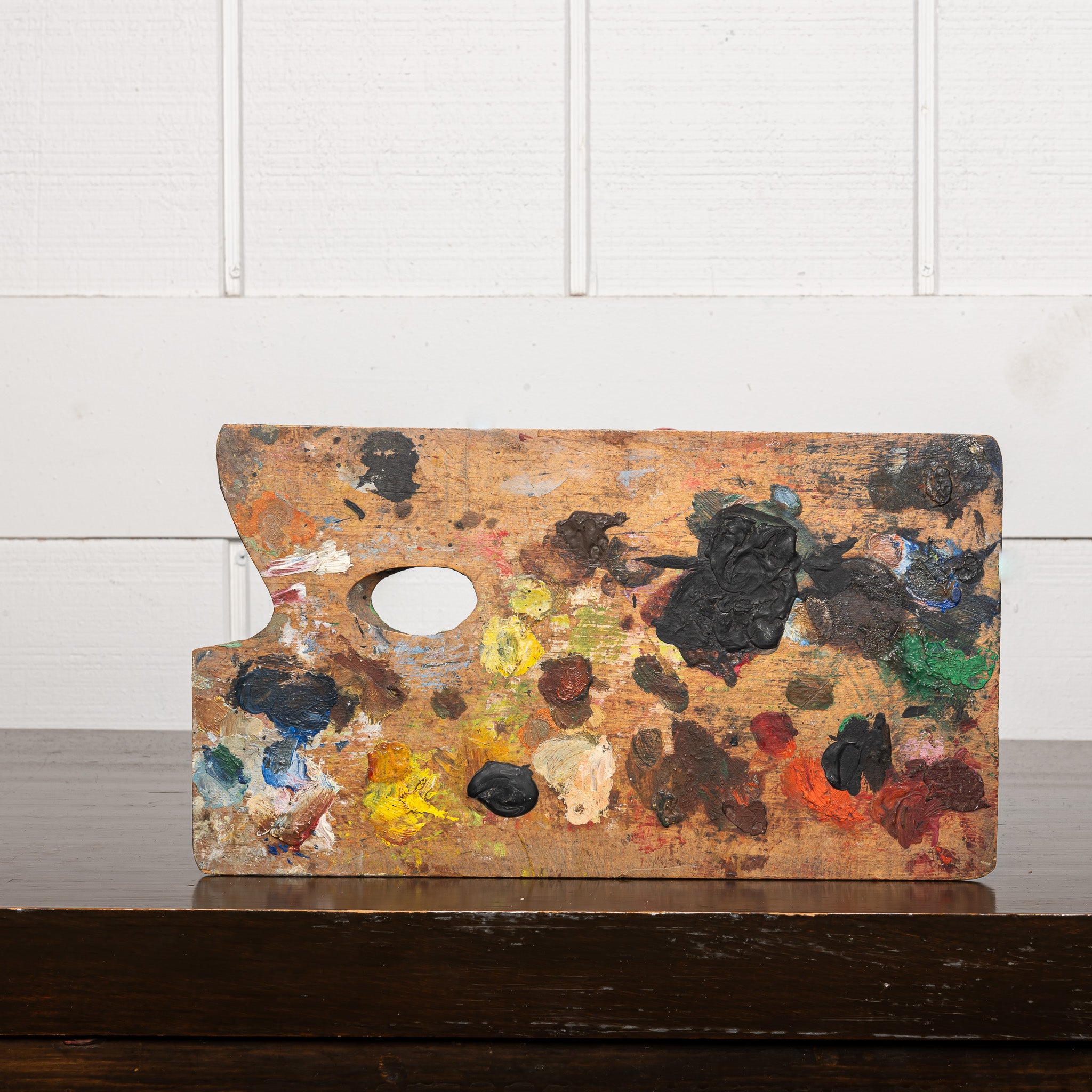 Early 20th Century Painter’s Palette in Wood