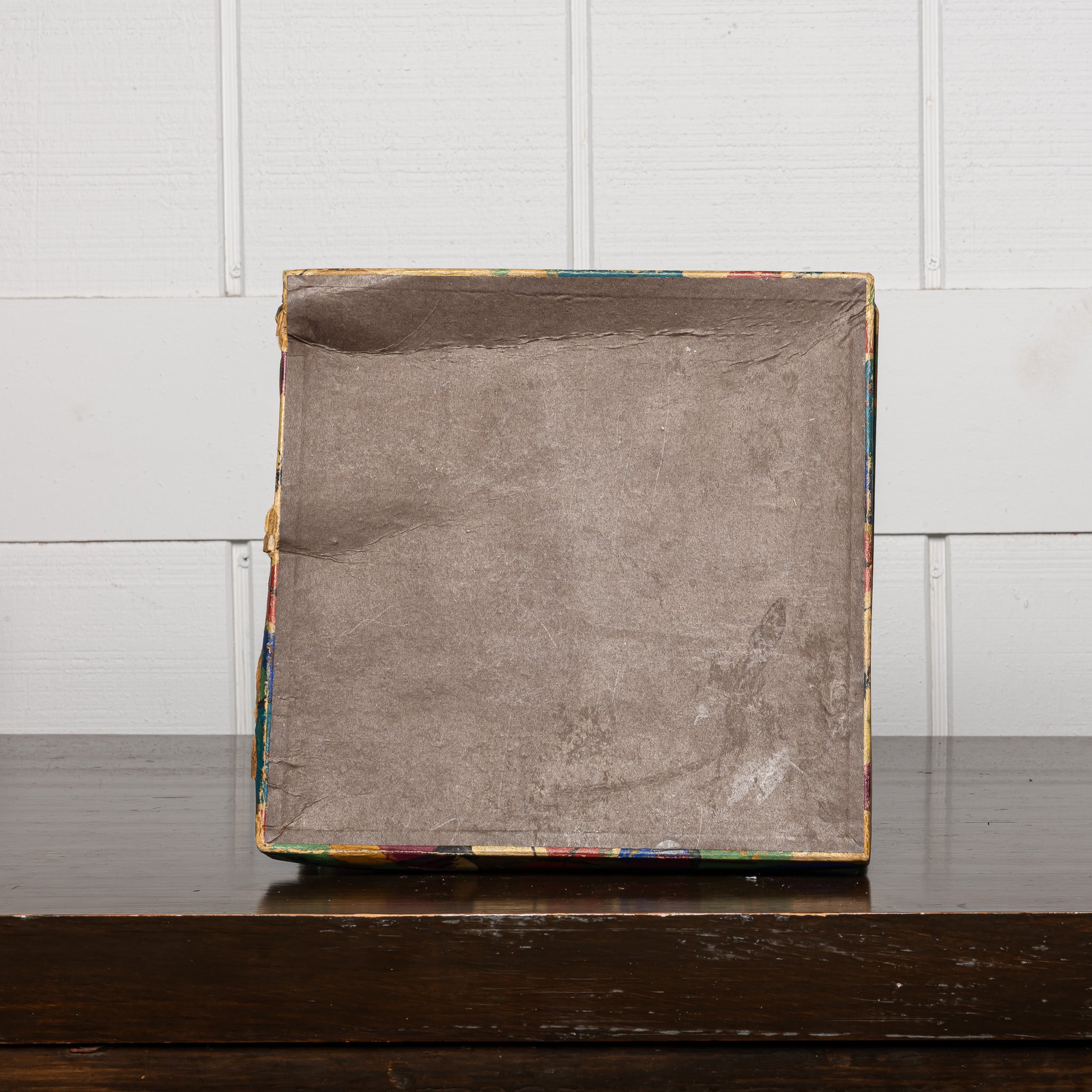 Painted Wood Candy Box, Early 20th Century