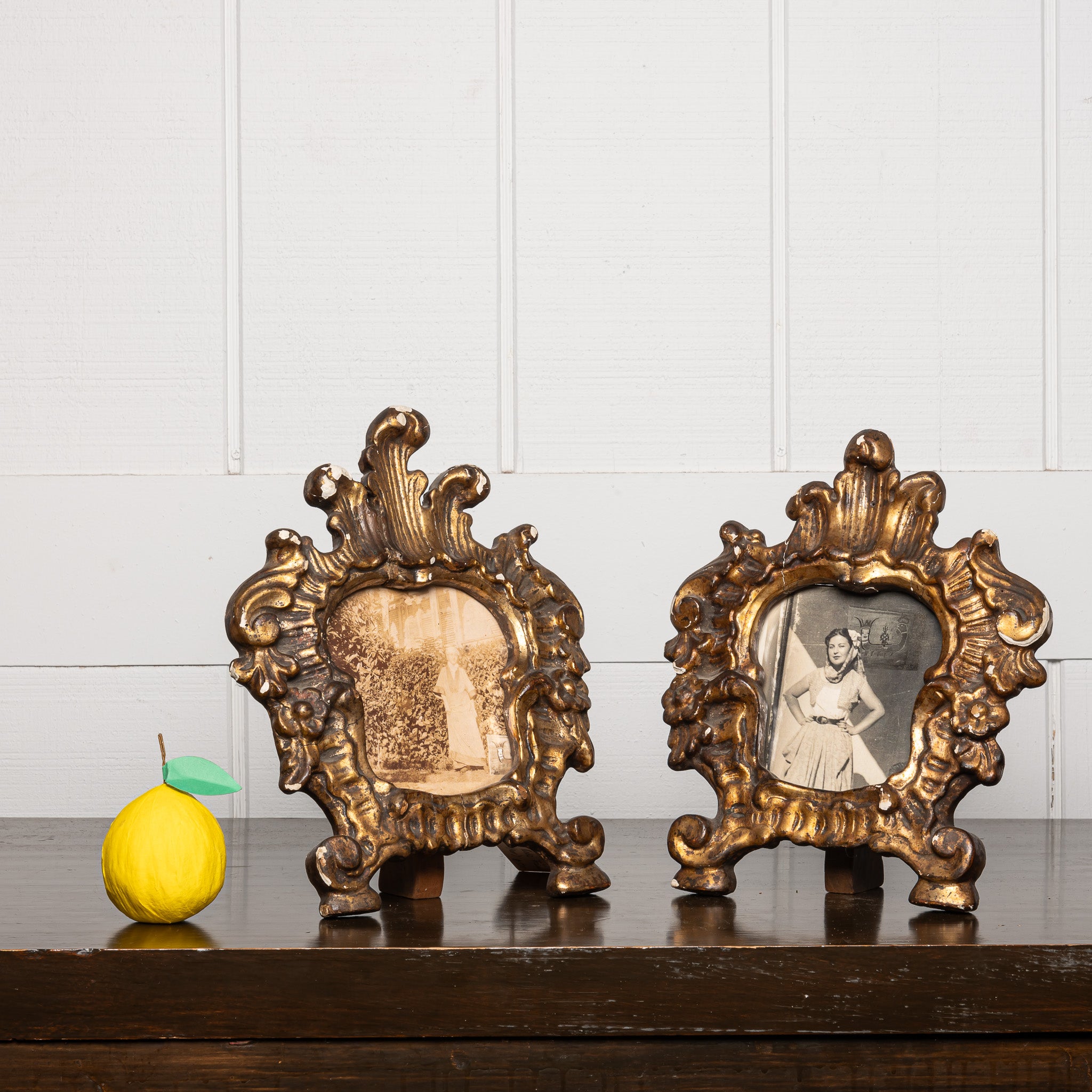 18th Century Giltwood Relic Frames