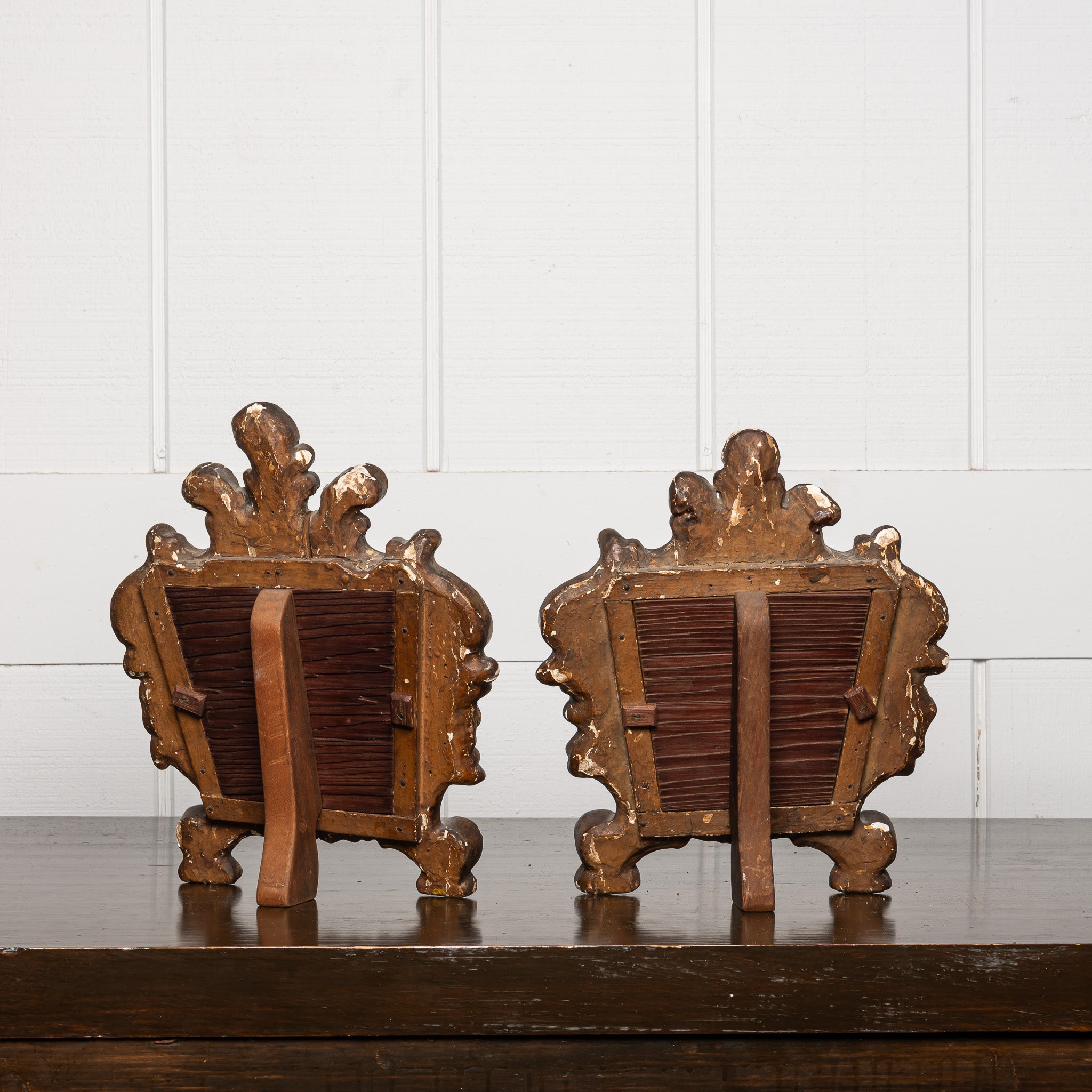 18th Century Giltwood Relic Frames