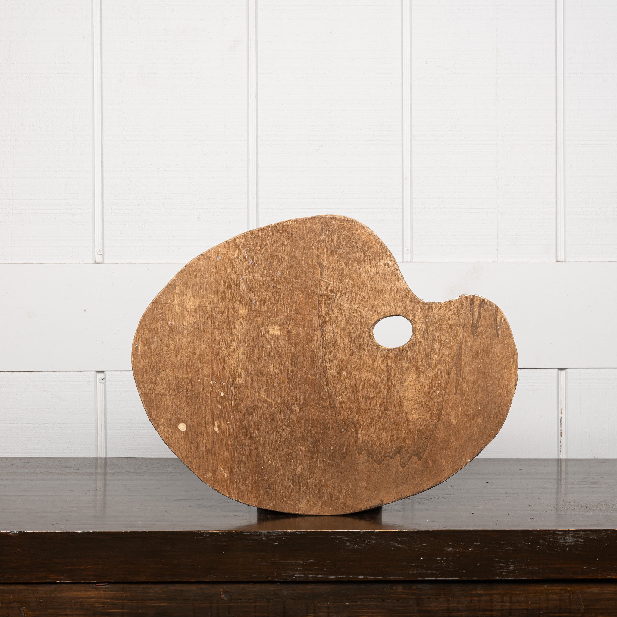 Early 20th Century Wood Painter’s Palette Art Object