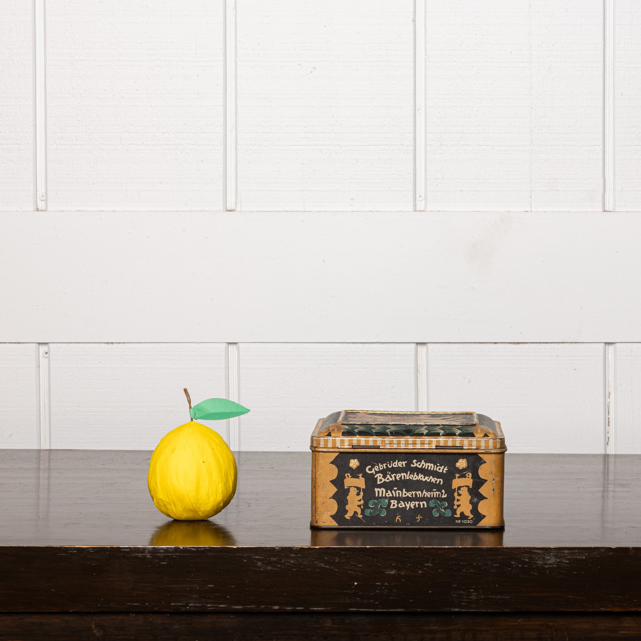 Early 20th Century German Lithographed Tin Box