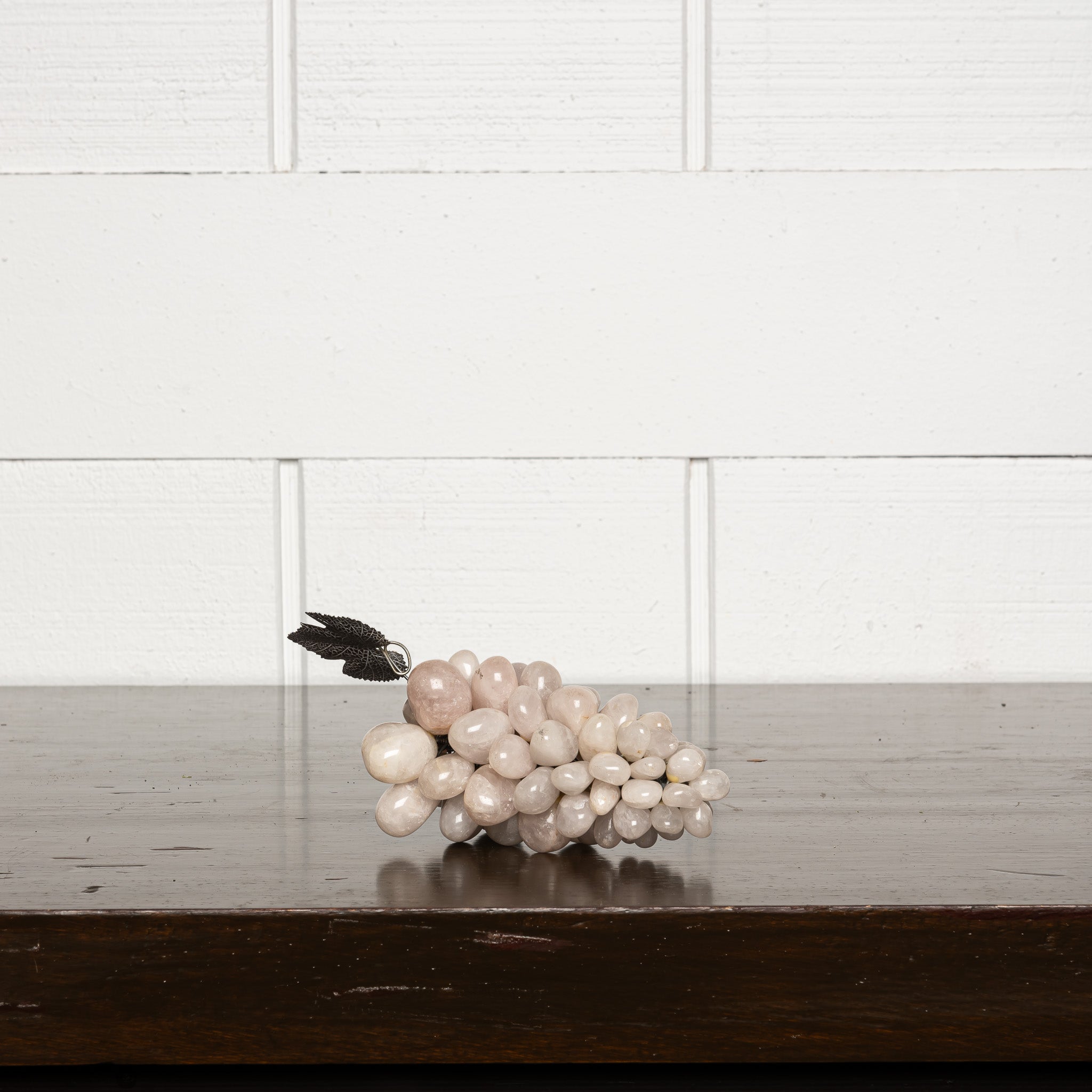 Vintage Italian Carved Marble Grapes