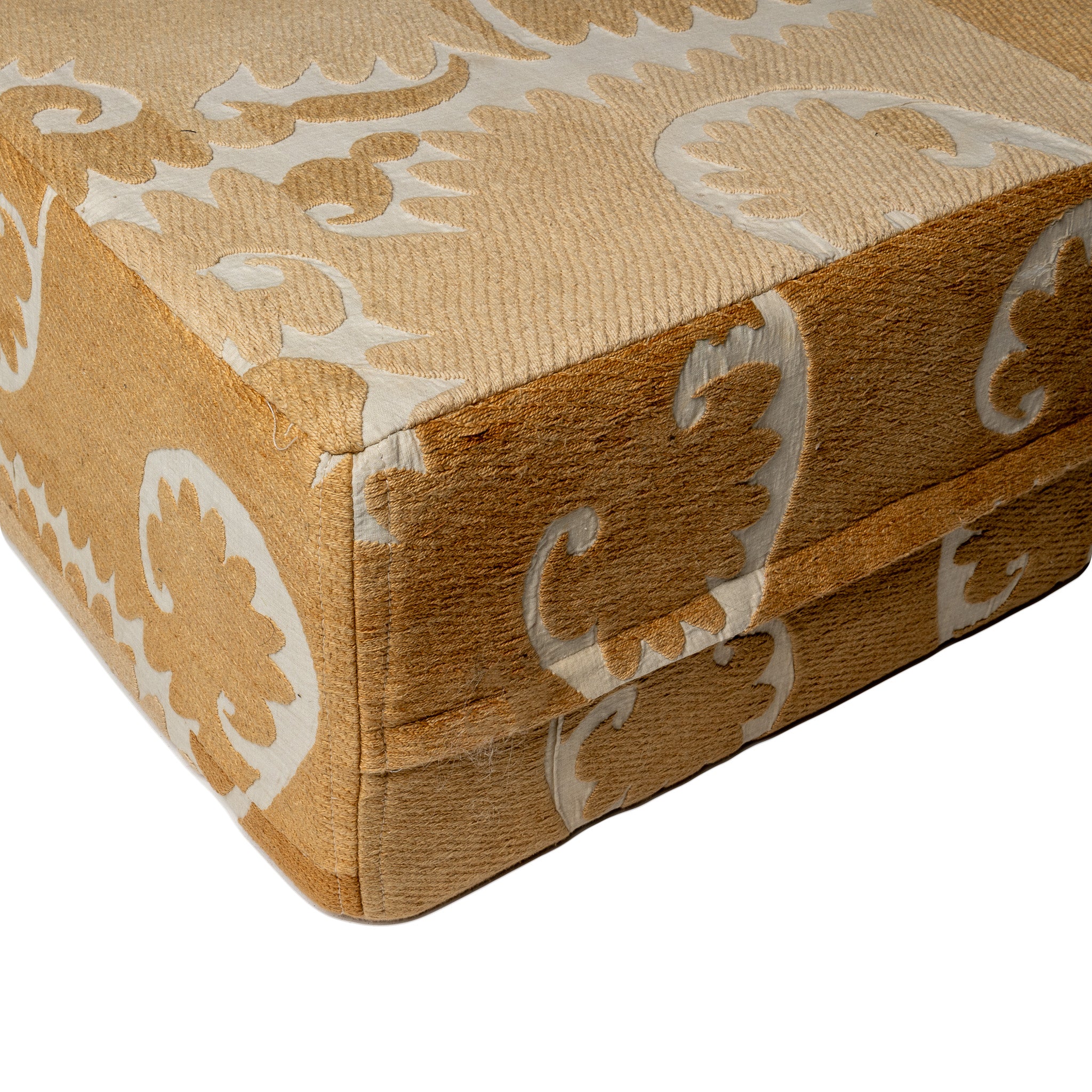 Antique Suzani Embroidered Cushion