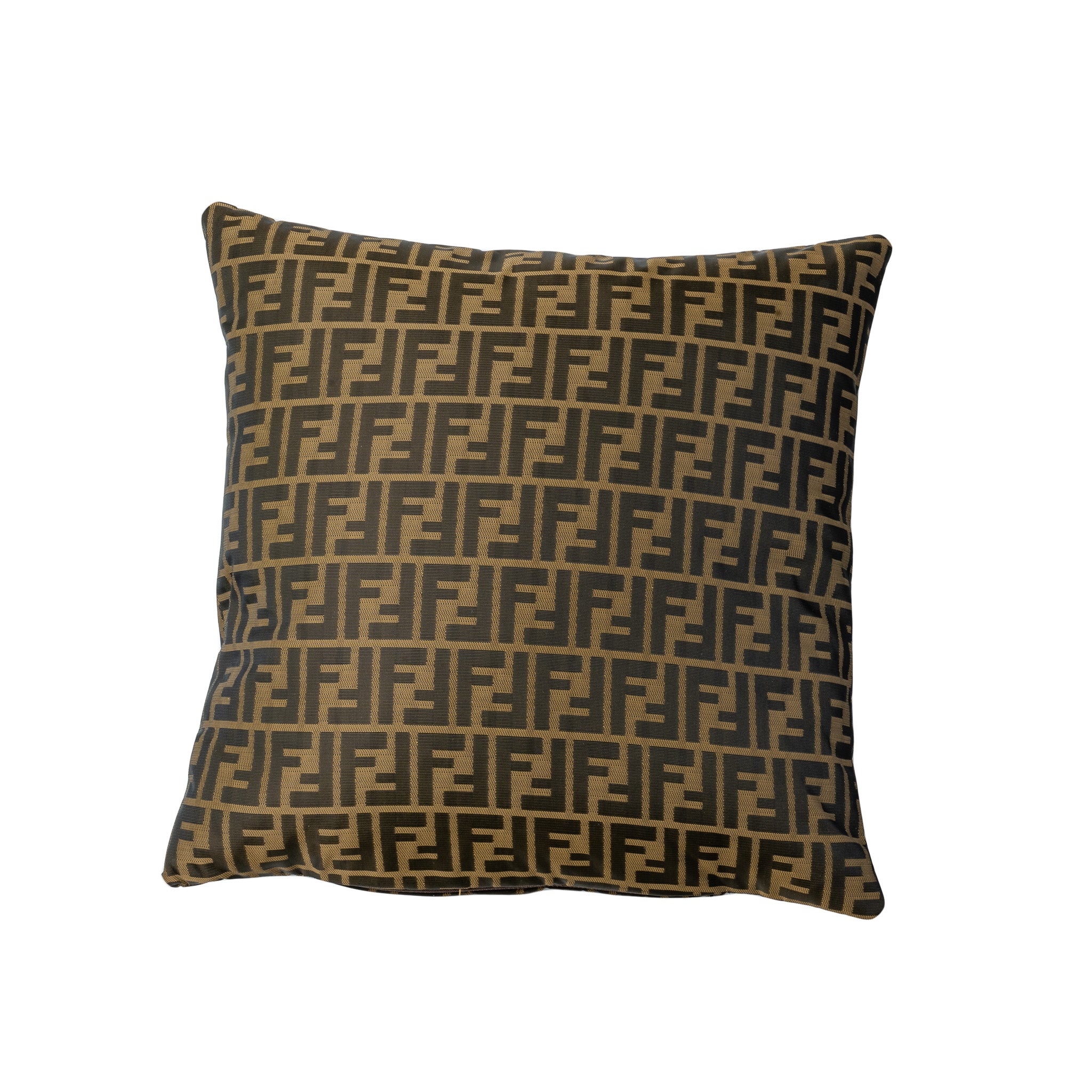 Vintage Fendi FF Zucca Pillow
