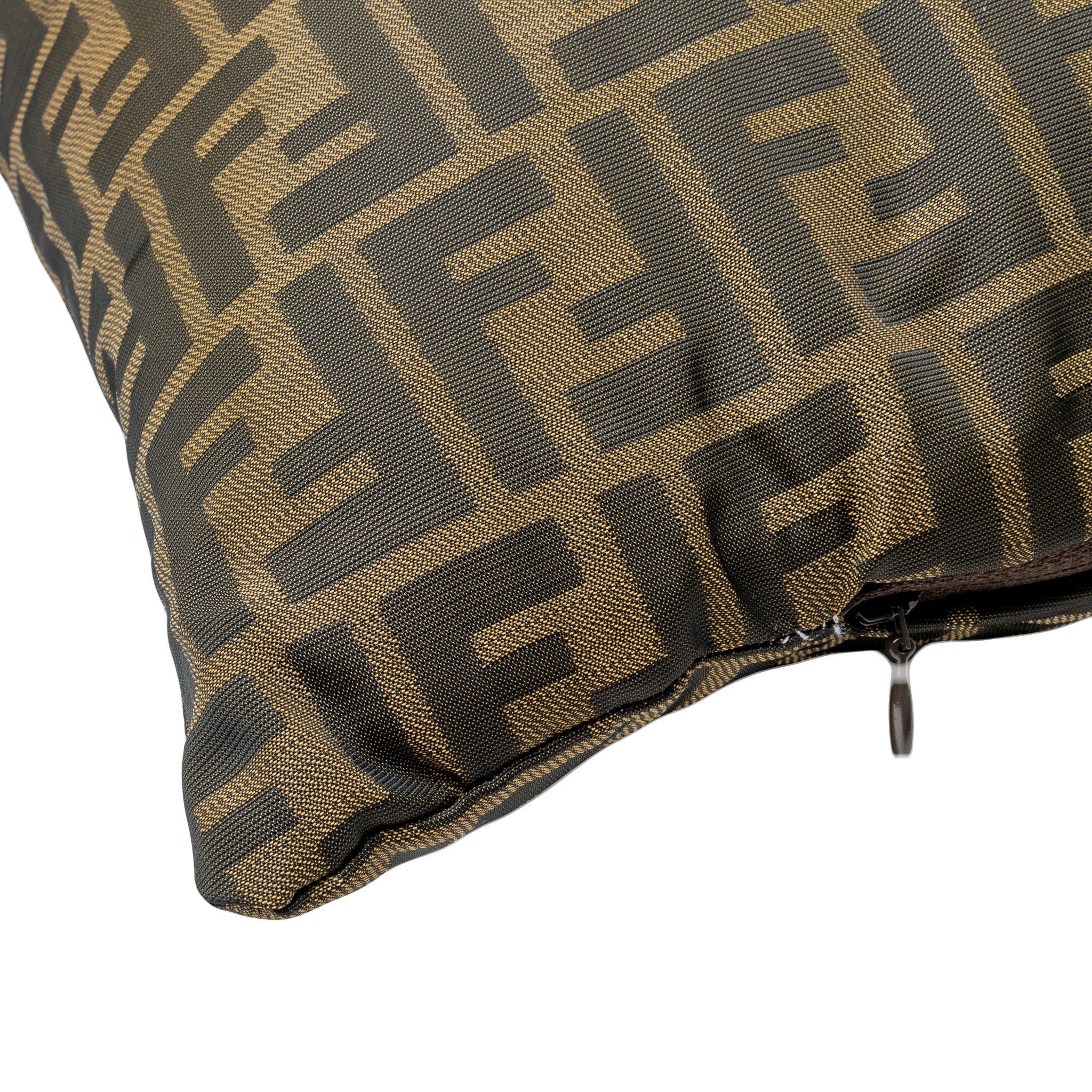 Vintage Fendi FF Zucca Pillow