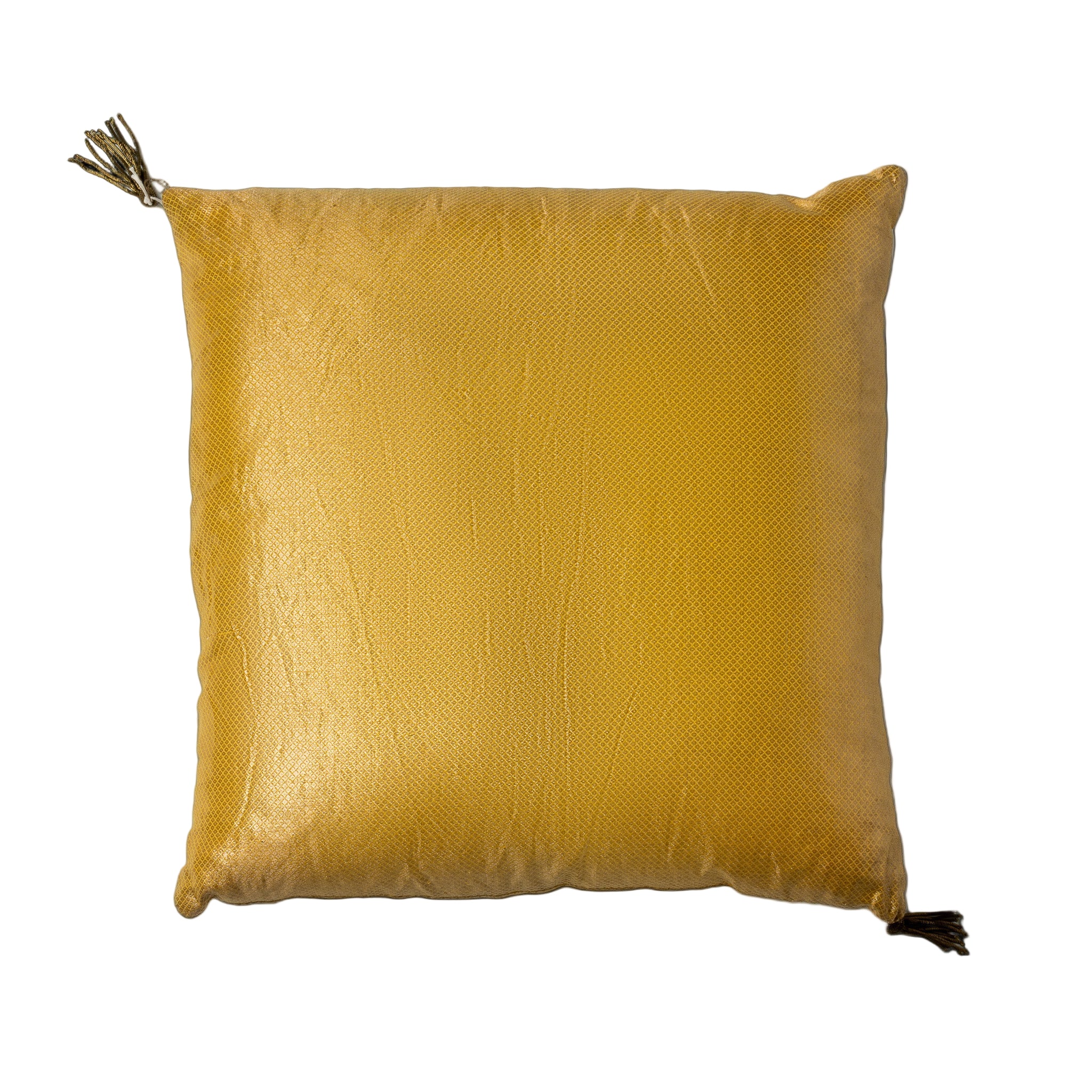 French Gold Bullion Embroidered Pillow