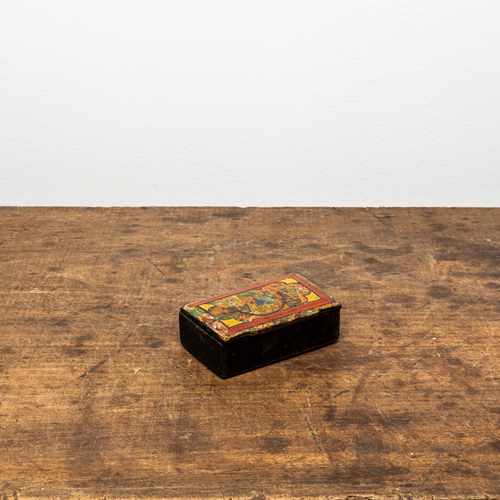 19th Century Turkish Ottoman Snuff Box, Antique Decorative Box