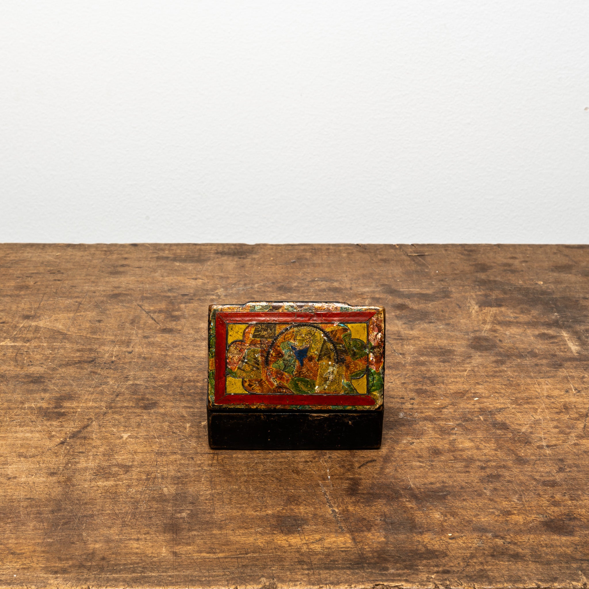 19th Century Turkish Ottoman Snuff Box, Antique Decorative Box