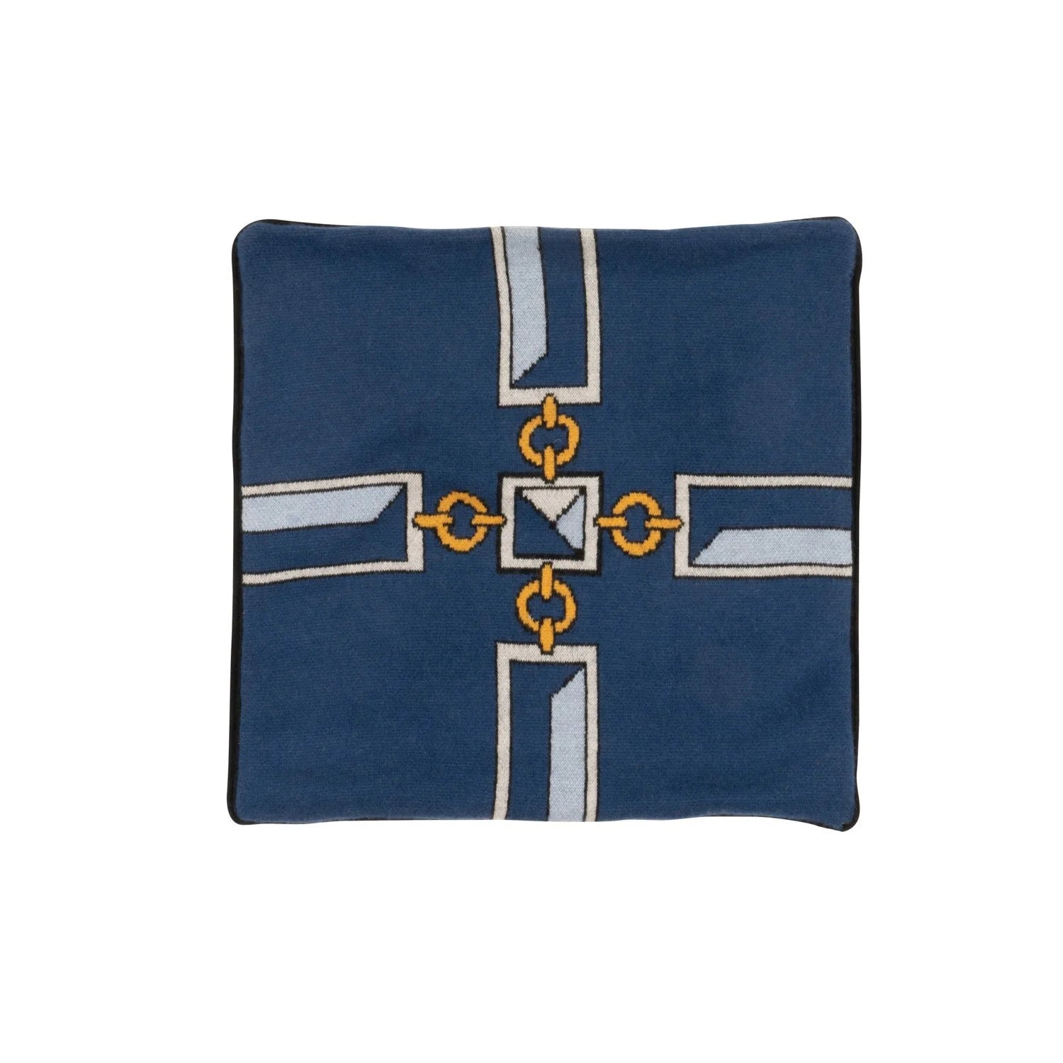 SAVED NY x Damien Nicolas Roux  "BRICKS & CHAINS" Cashmere Pillows