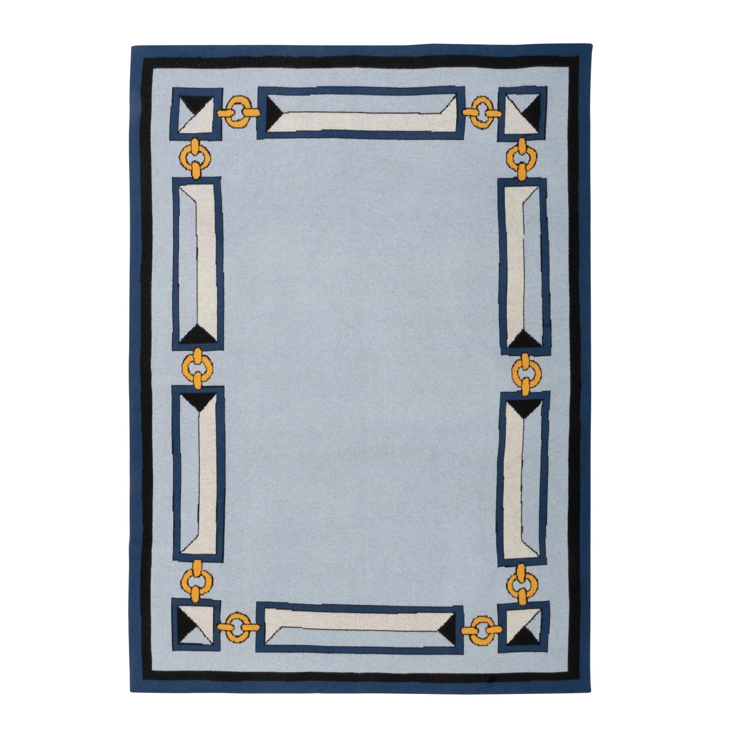 SAVED NY x Damien Nicolas Roux "BRICKS & CHAINS" Cashmere Blankets