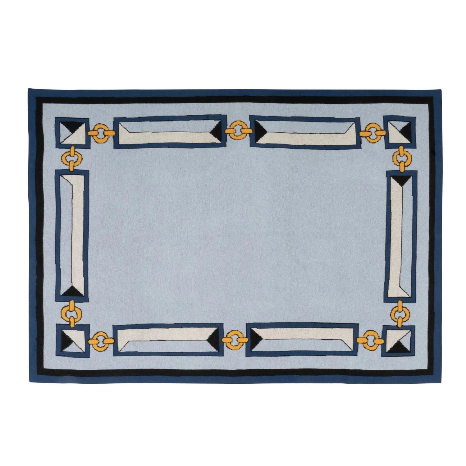 SAVED NY x Damien Nicolas Roux "BRICKS & CHAINS" Cashmere Blankets