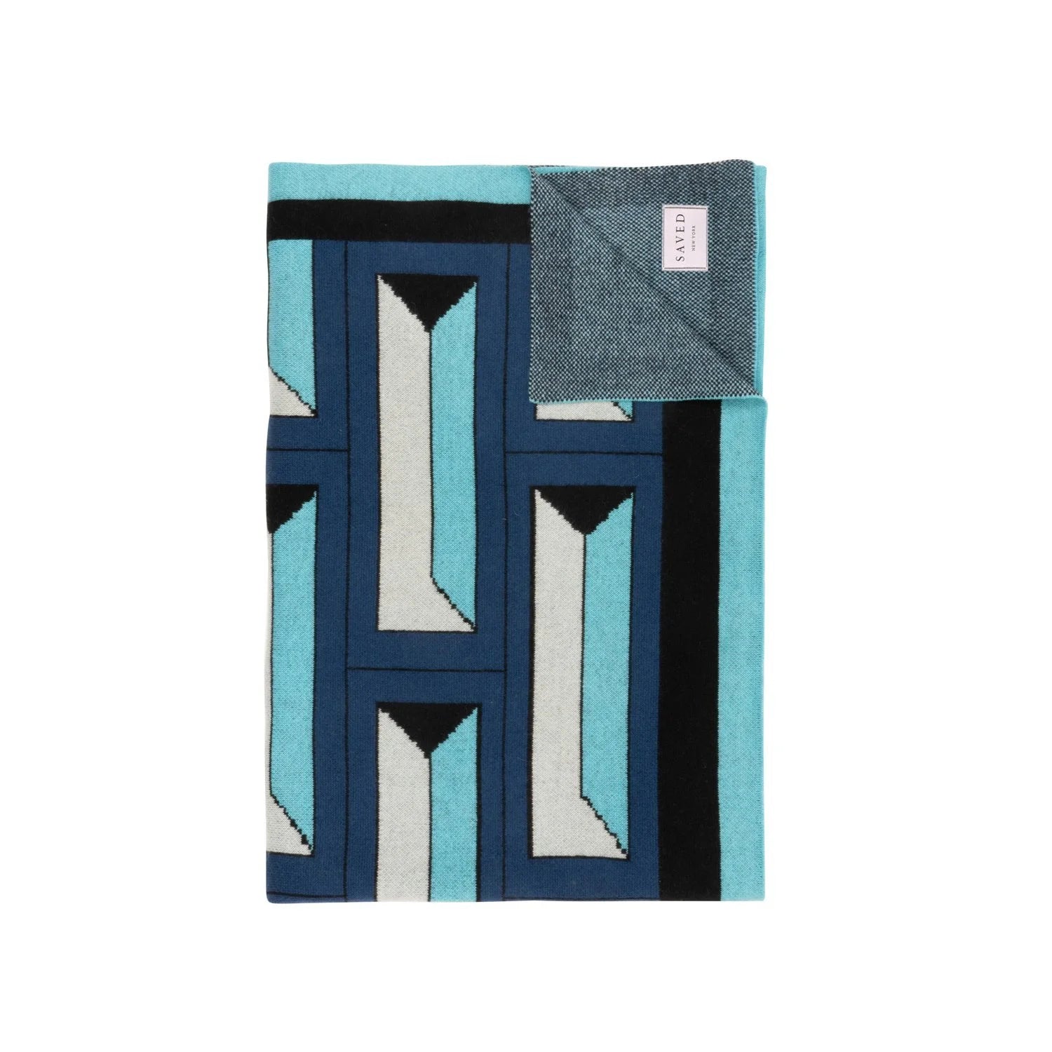 SAVED NY x Damien Nicolas Roux "BRICKS" Cashmere Blankets
