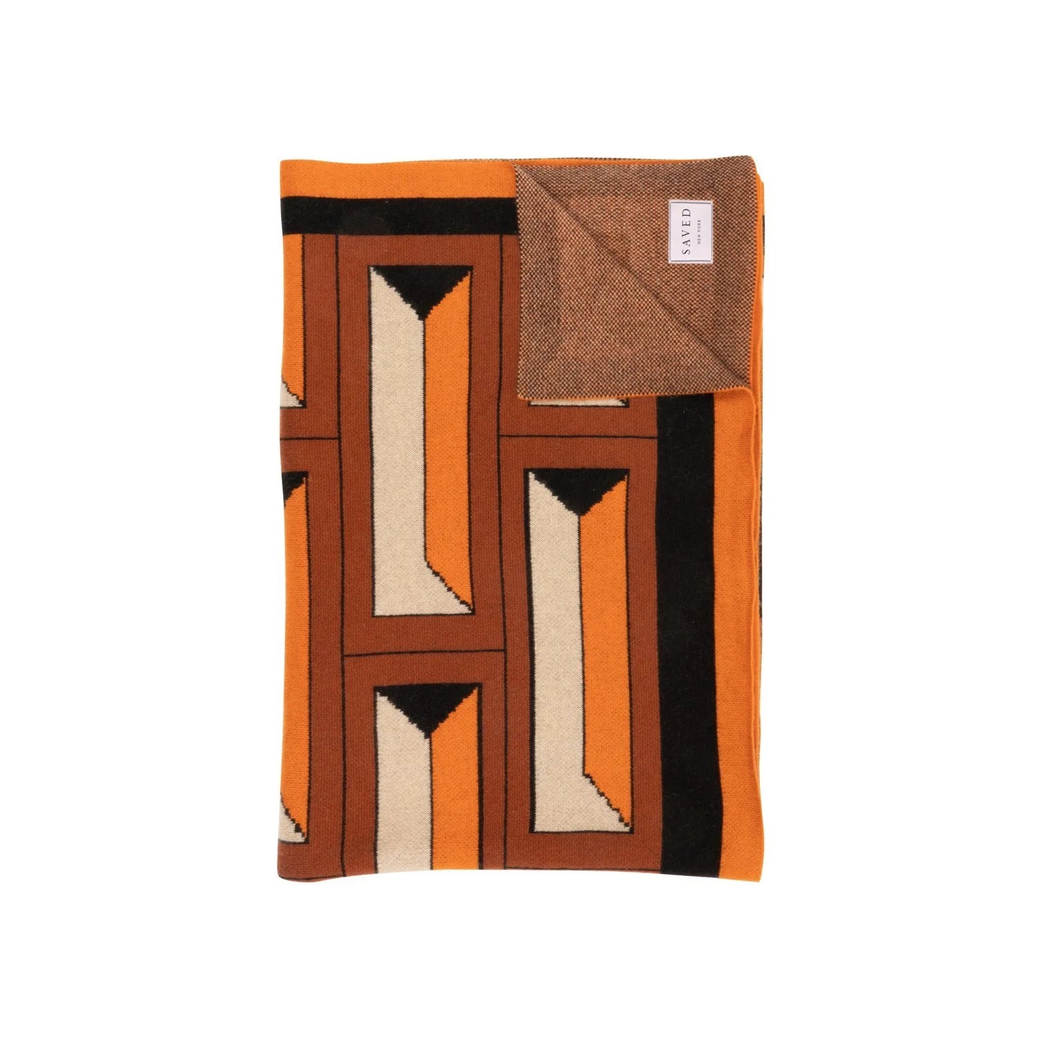 SAVED NY x Damien Nicolas Roux "BRICKS" Cashmere Blankets