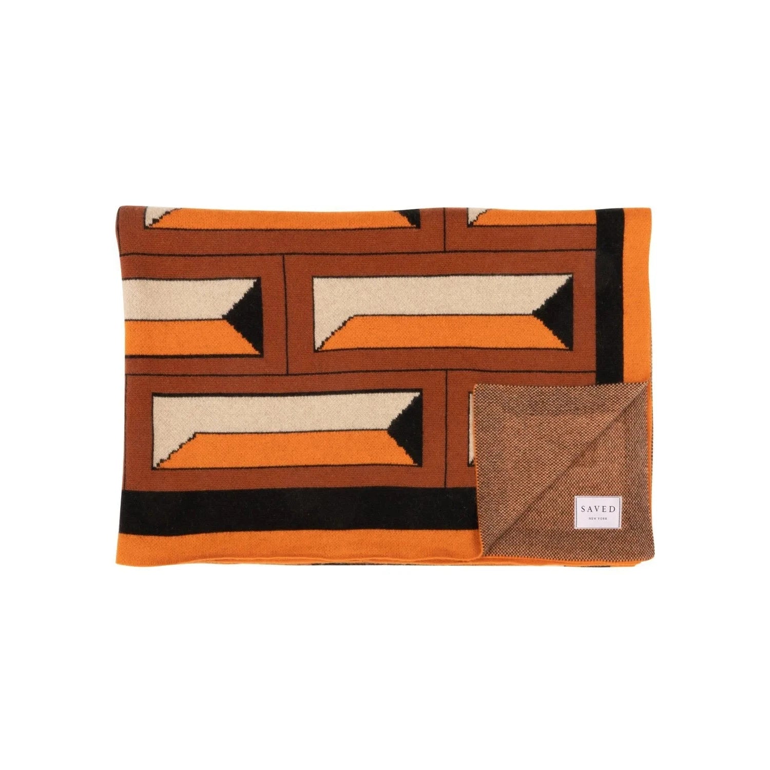 SAVED NY x Damien Nicolas Roux "BRICKS" Cashmere Blankets