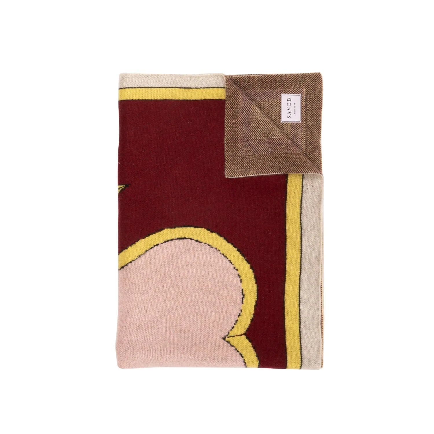 SAVED NY x Damien Nicolas Roux "FORGET-ME-NOT" Cashmere Blanket