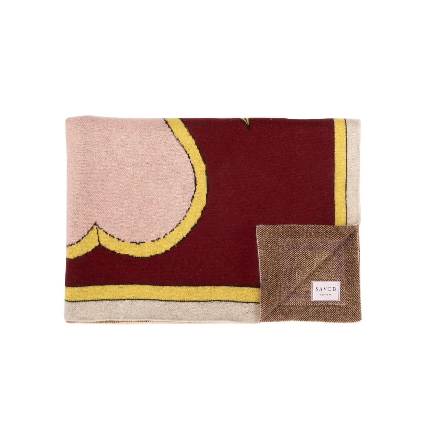 SAVED NY x Damien Nicolas Roux "FORGET-ME-NOT" Cashmere Blanket